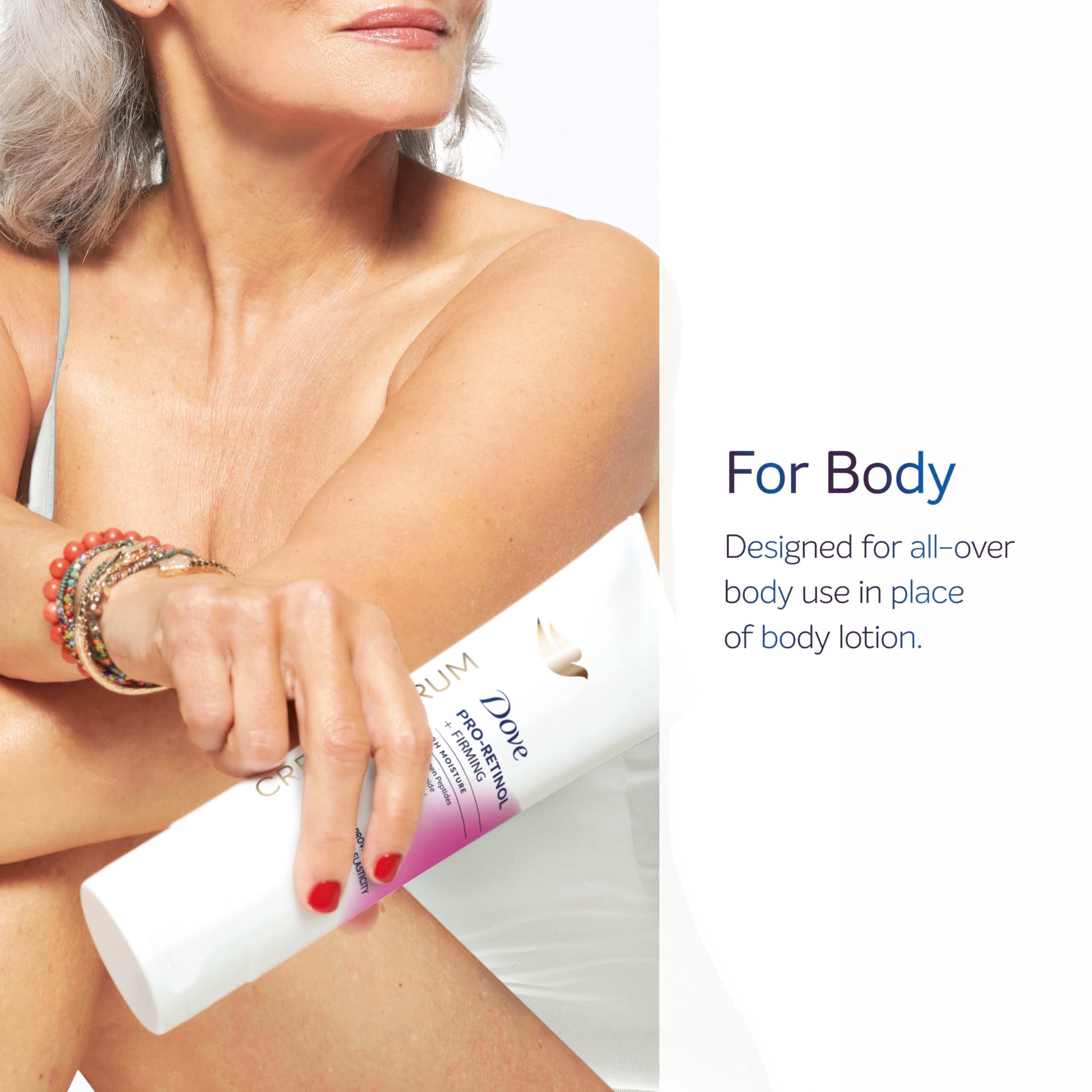 Dove Cream Serum Pro-Retinol + Firming for Elasticity and Firmness, with Collagen Peptides, Niacinamide and Antioxidants Lotion, 8 oz Dove buy supplements canada