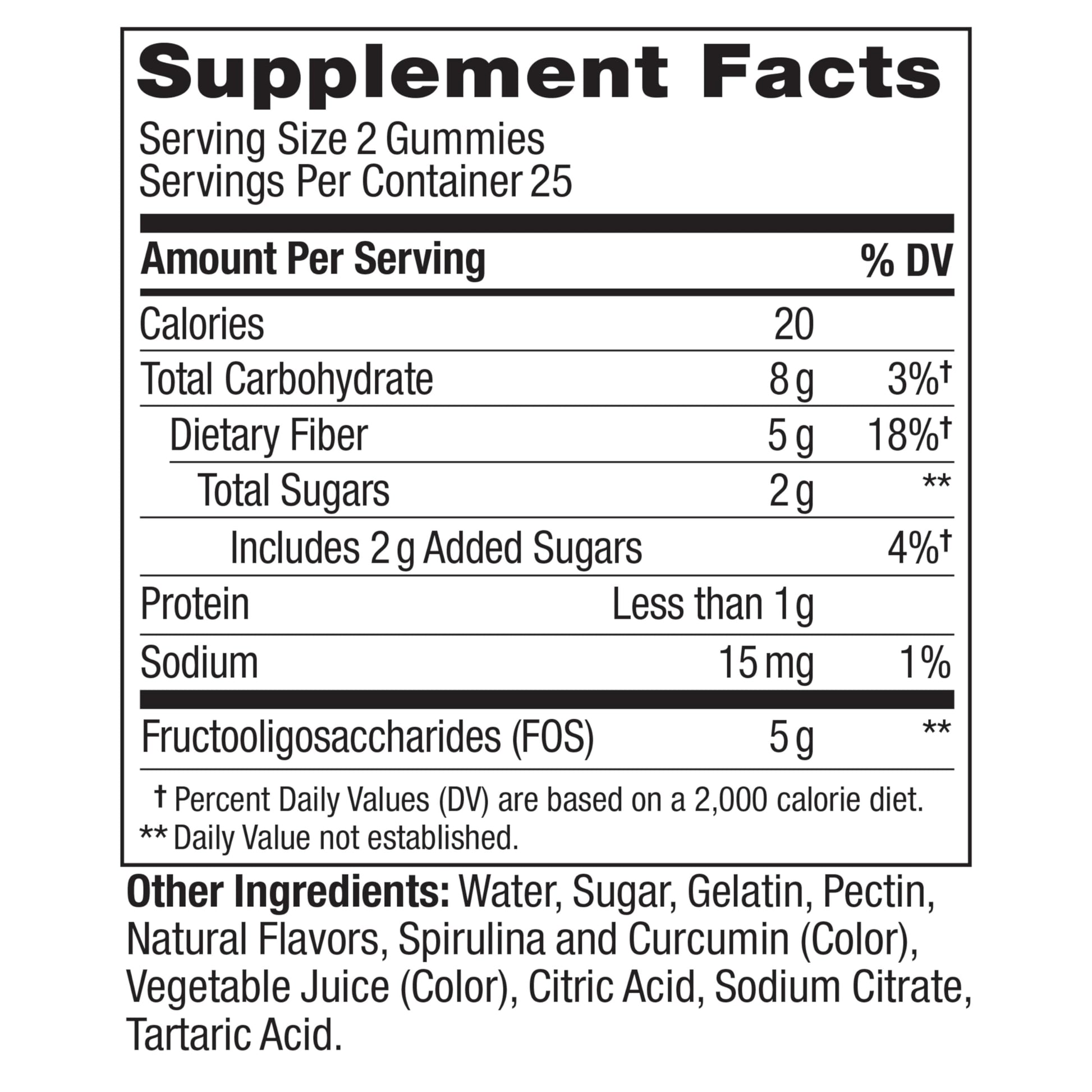 OLLY Fiber Gummy Rings, 5g Prebiotic Fiber, FOS (Fructo-oligosaccharides), Digestive Support, Berry Melon 50ct OLLY buy supplements canada