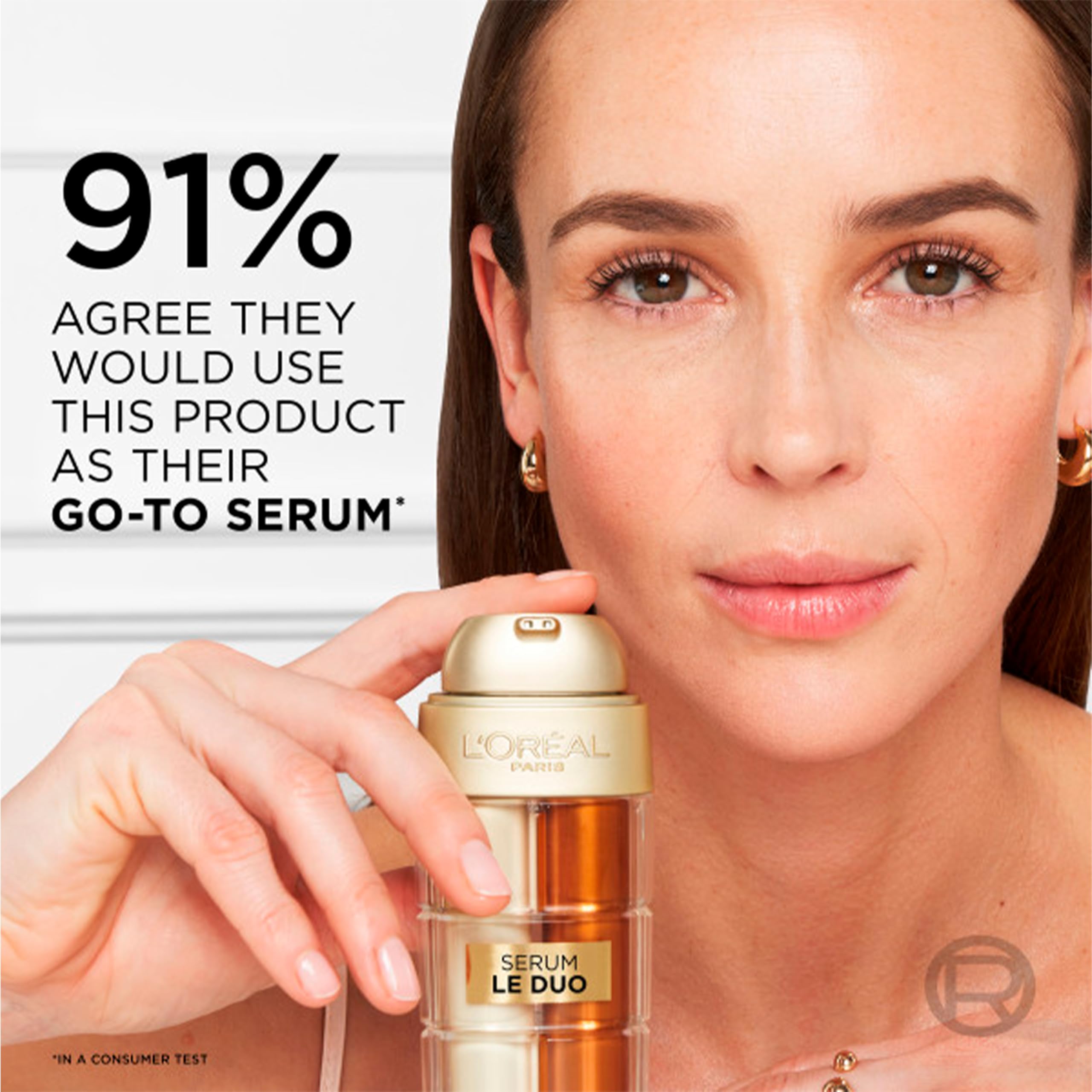 L'Oreal Paris Age Perfect Serum Le Duo, Brightening, Firming and Anti-Aging Serum for Face with Collagen Peptide L'Oreal Paris buy supplements canada