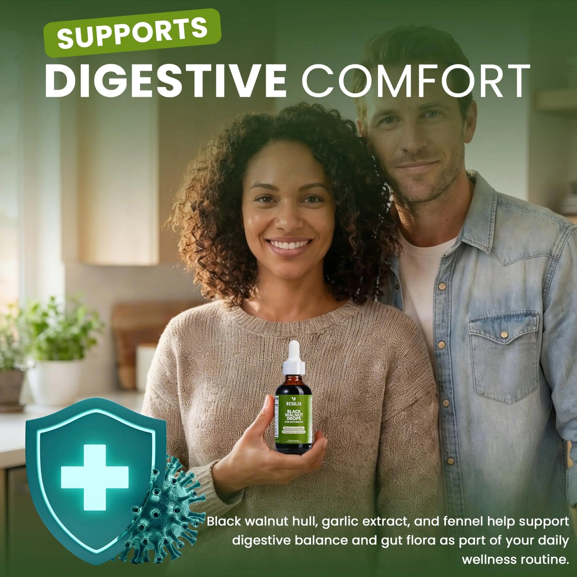 Resilia Herbal Cleanse Liquid Drops – Black Walnut & Wormwood Extract with Pumpkin Seed, Garlic & Turmeric – Alcohol-Free Vegan Tincture for Digestive & Daily Wellness Support, 2 fl oz Resilia Oil Of Oregano buy supplements canada