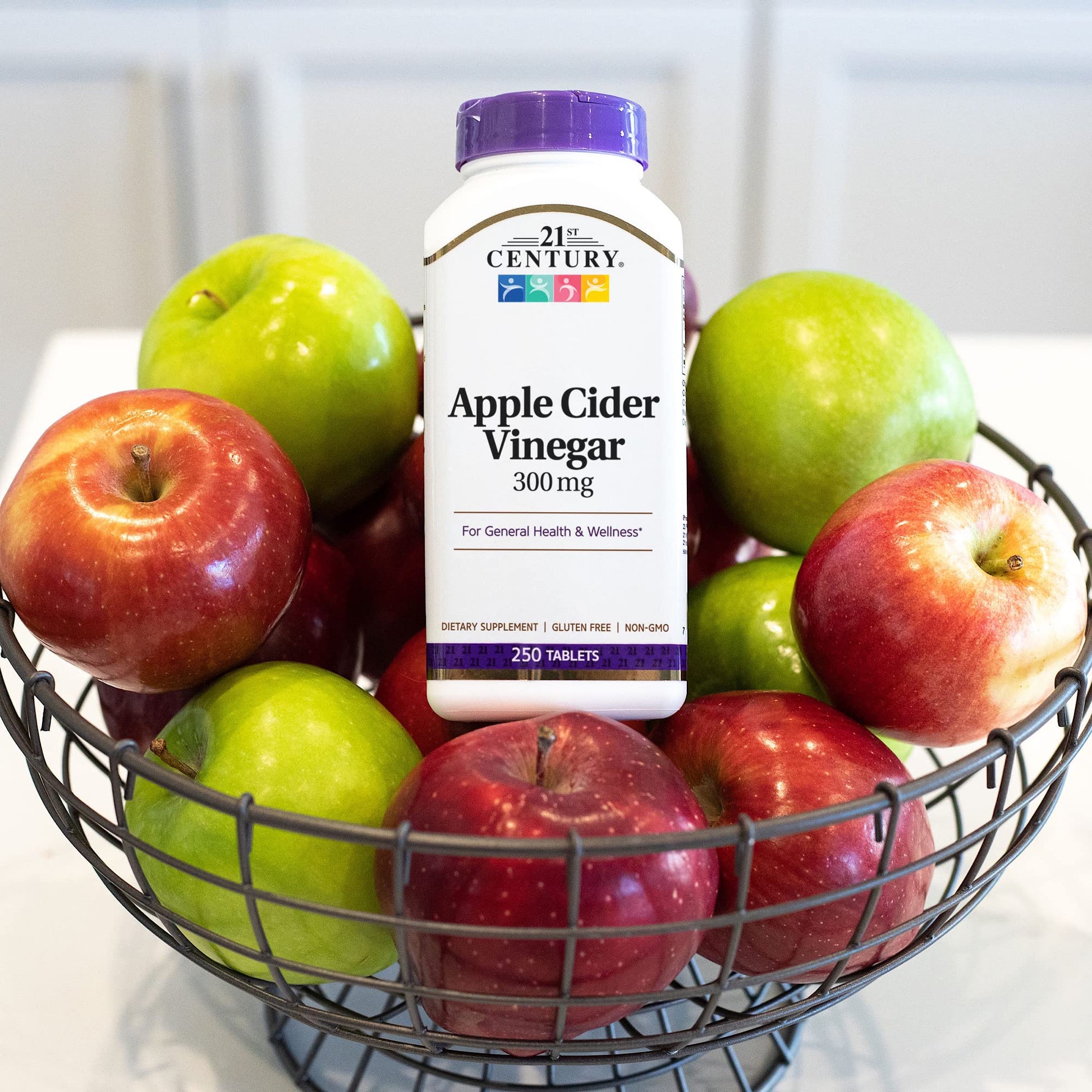 21st Century Apple Cider Vinegar 300mg Tablets, 250 Count 21st Century buy supplements canada