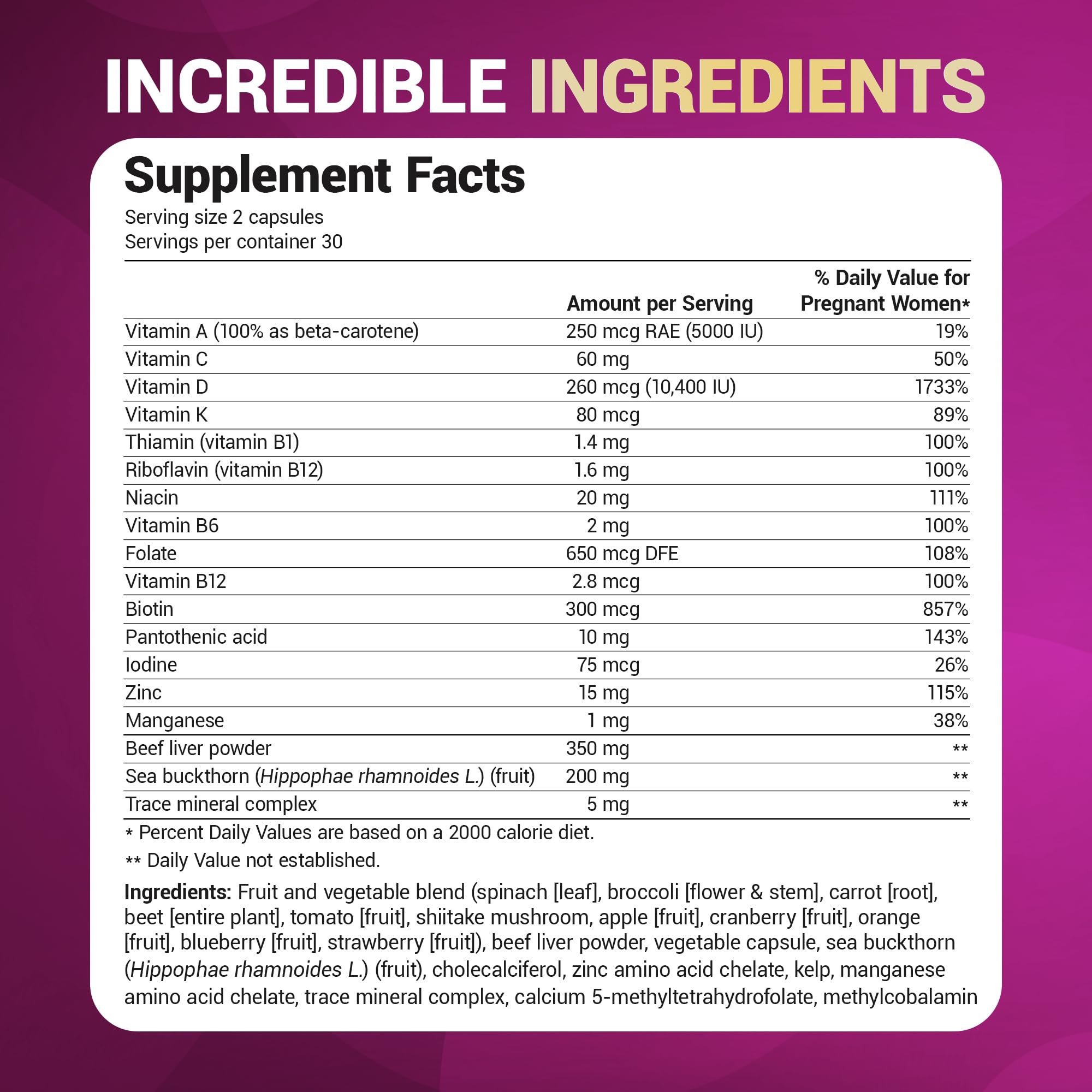 Dr. Berg Natural Prenatal Vitamins for Women (Pregnant & Nursing) - Prenatal Vitamins with Folate, Vitamins, Minerals, Omegas, &11 Powerful Superfoods - Womens Prenatal Multivitamin - 60 Capsules Dr. Berg Nutritionals buy supplements canada