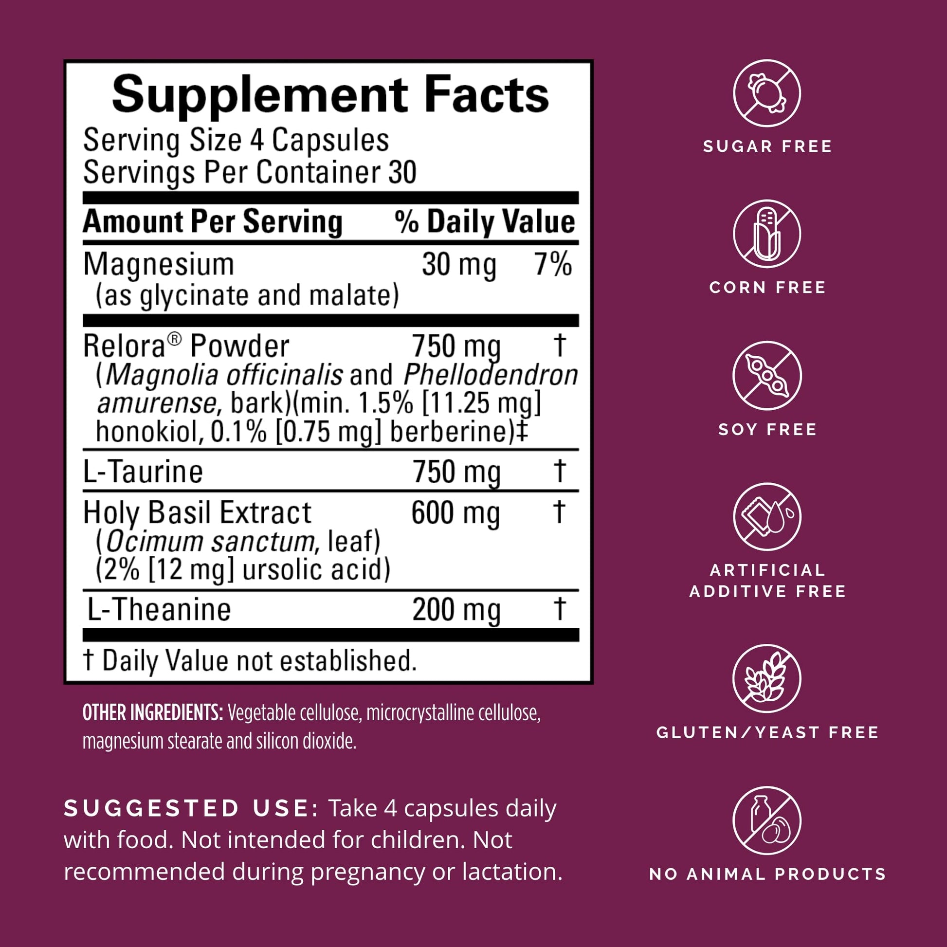 BRAINMD Dr Amen Everyday Stress Relief - 120 Capsules - Promotes Relaxation & Focus - Non-Drowsy - Gluten Free - 30 Servings BRAINMD buy supplements canada