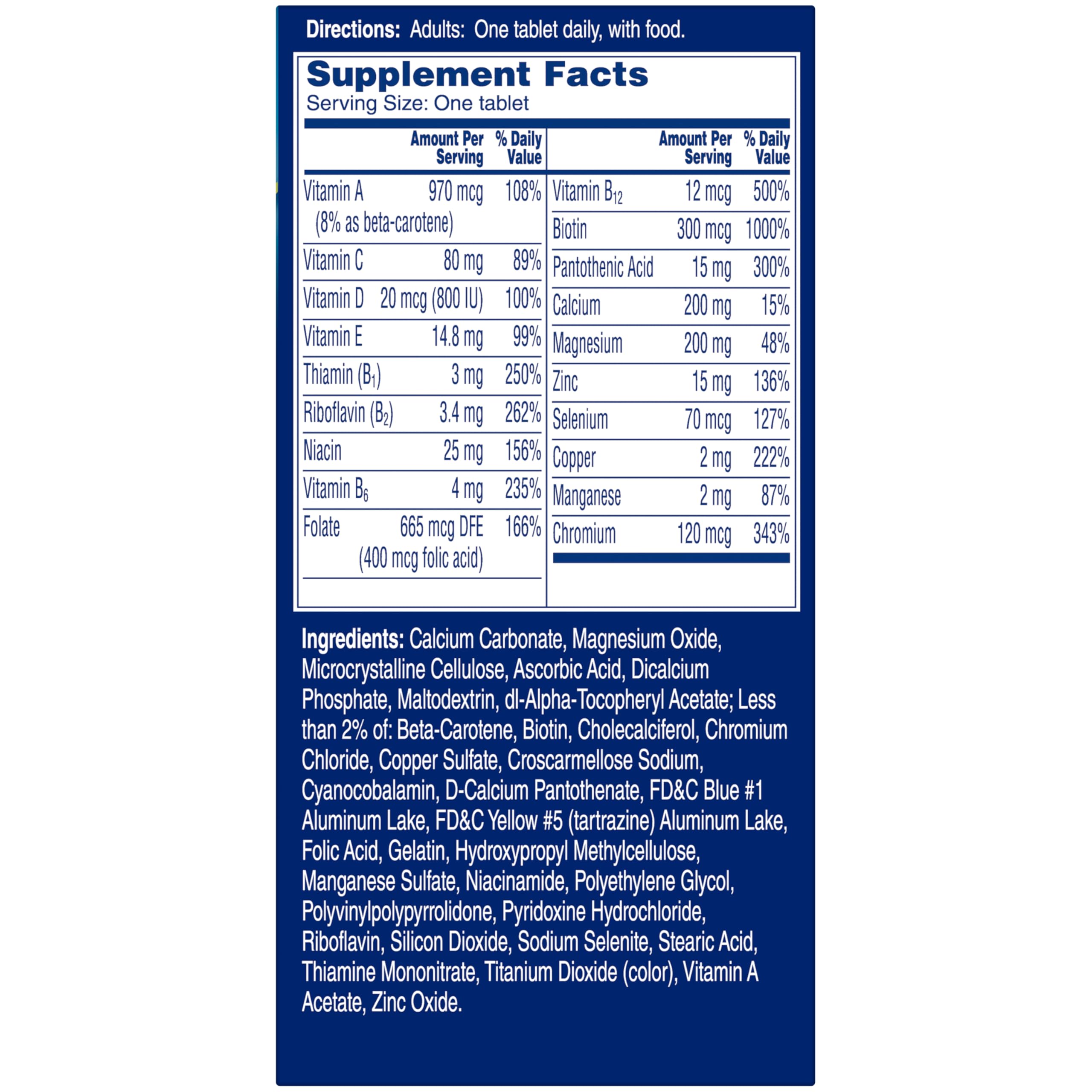 One A Day Men’s Pro Edge Multivitamin, Supplement with Vitamin A,C,D, E and Zinc for Immune Health Support and Magnesium for Healthy Muscle Function, 50 Count ONE A DAY buy supplements canada