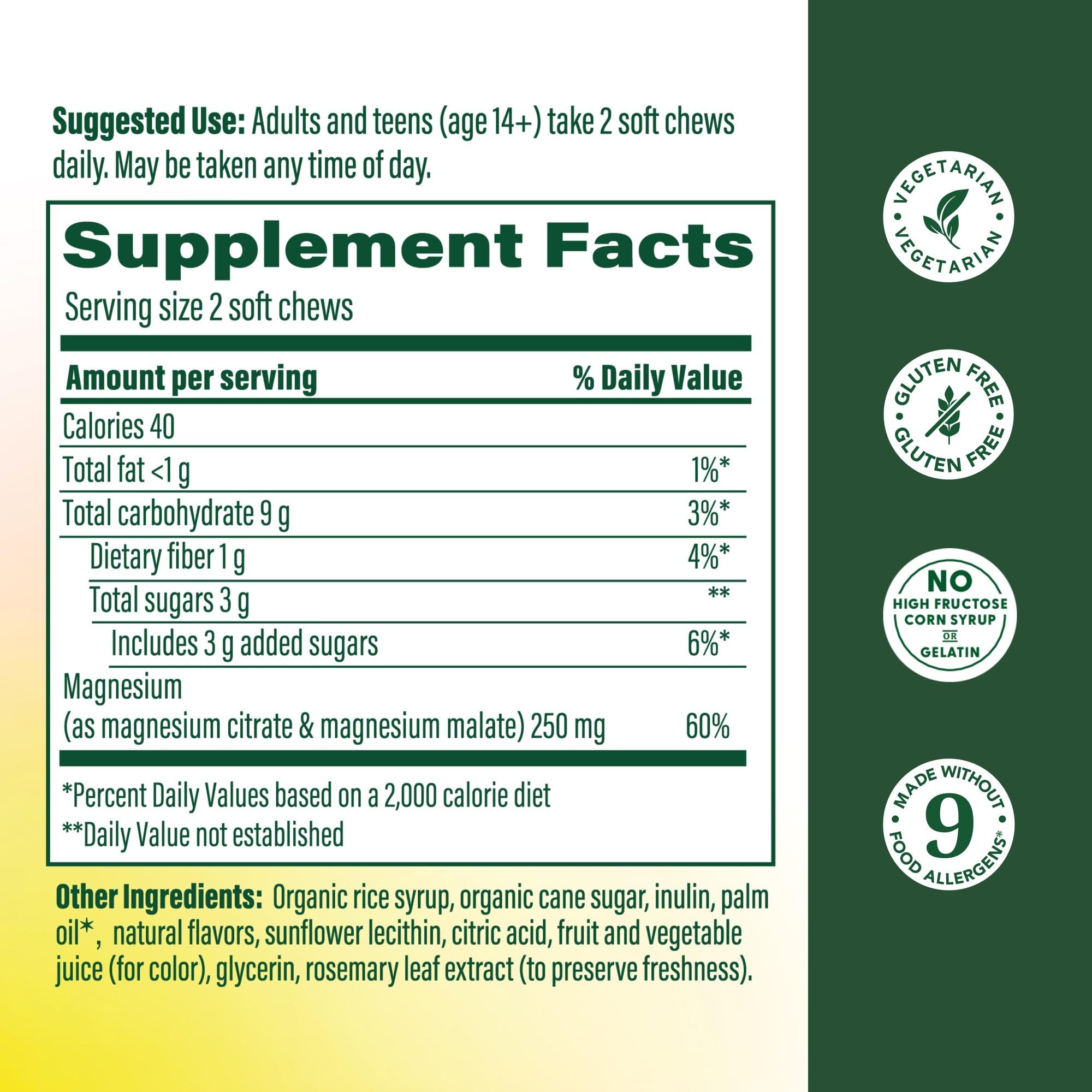 MegaFood Relax + Calm Magnesium Complex with Magnesium Citrate & Malate for Heart Health, Muscle Tension & More – Doctor Formulated - Vegetarian – Grape Flavor - 30 Soft Chews (15 Servings) MegaFood buy supplements canada