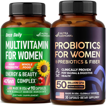 NUTRAHARMONY Multivitamins & Probiotics for Women NUTRAHARMONY buy supplements canada