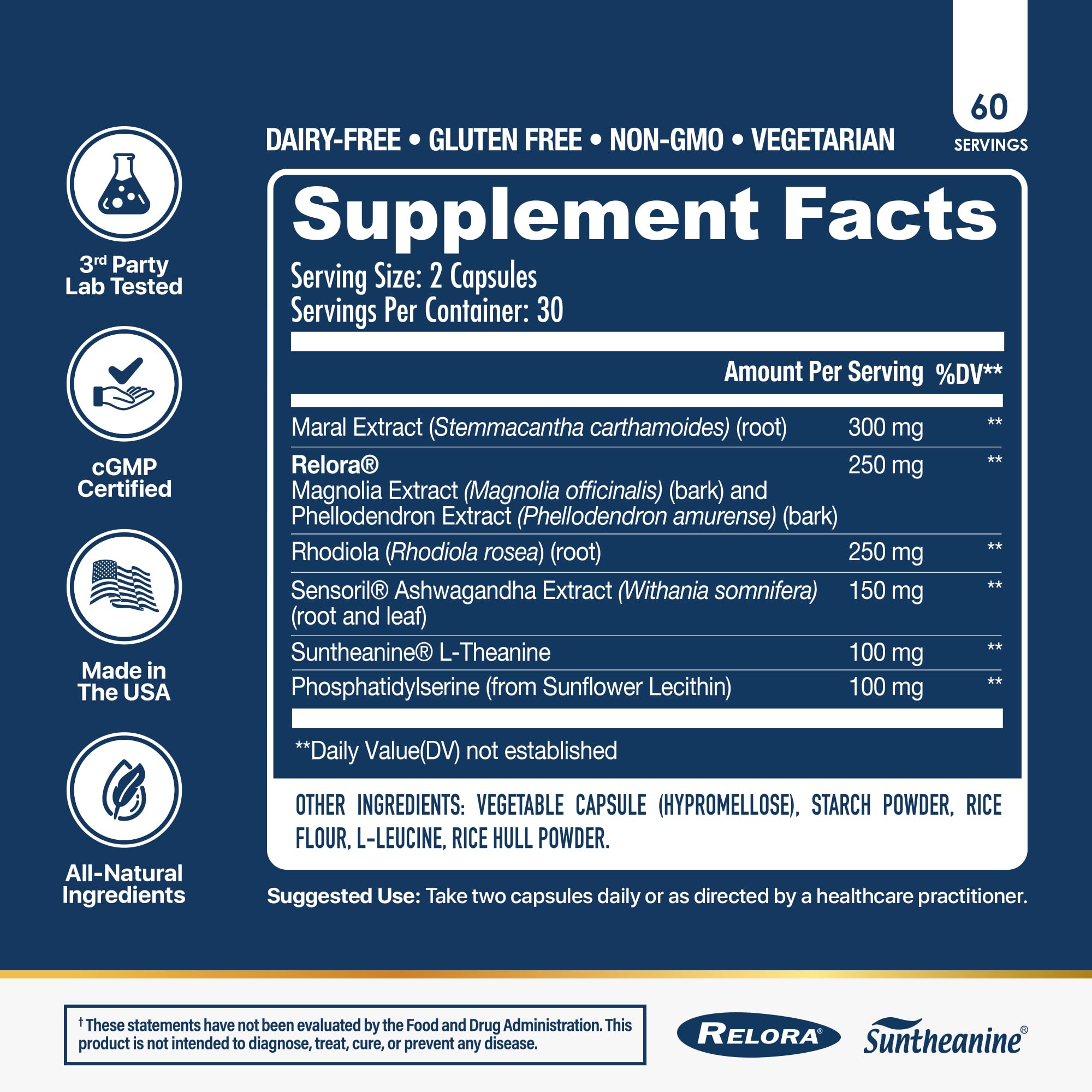 NuEthix Formulations Cort-Eaze - Cortisol Supplement - Health Support Supplement with Ashwagandha, L-Theanine & Rhodiola Rosea - Relaxation and Deep Sleep, 60 Capsules, 30 Servings NuEthix Formulations buy supplements canada