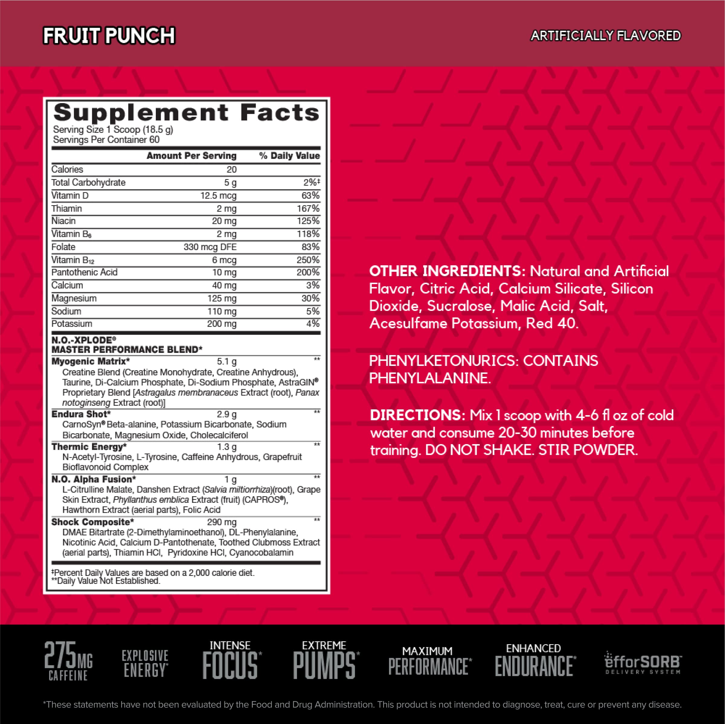 BSN N.O.-XPLODE Pre Workout Supplement with Creatine, Beta-Alanine, and Energy BSN buy supplements canada