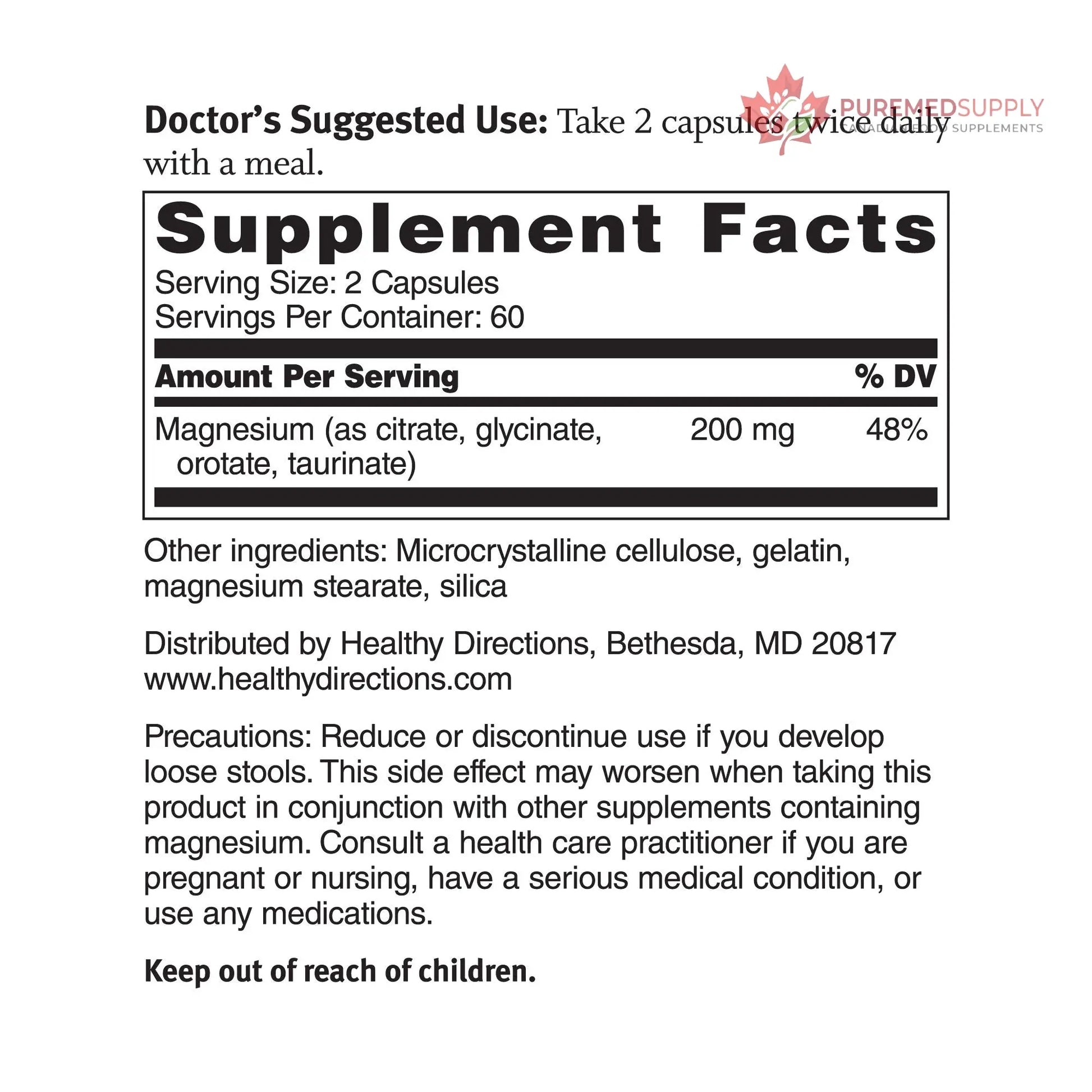 Dr. Sinatra's Magnesium-Broad-Spectrum Complex with Magnesium Glycinate and Citrate for Healthy Blood Pressure Levels and Blood Flow (400 mg) Dr. Sinatra buy supplements canada