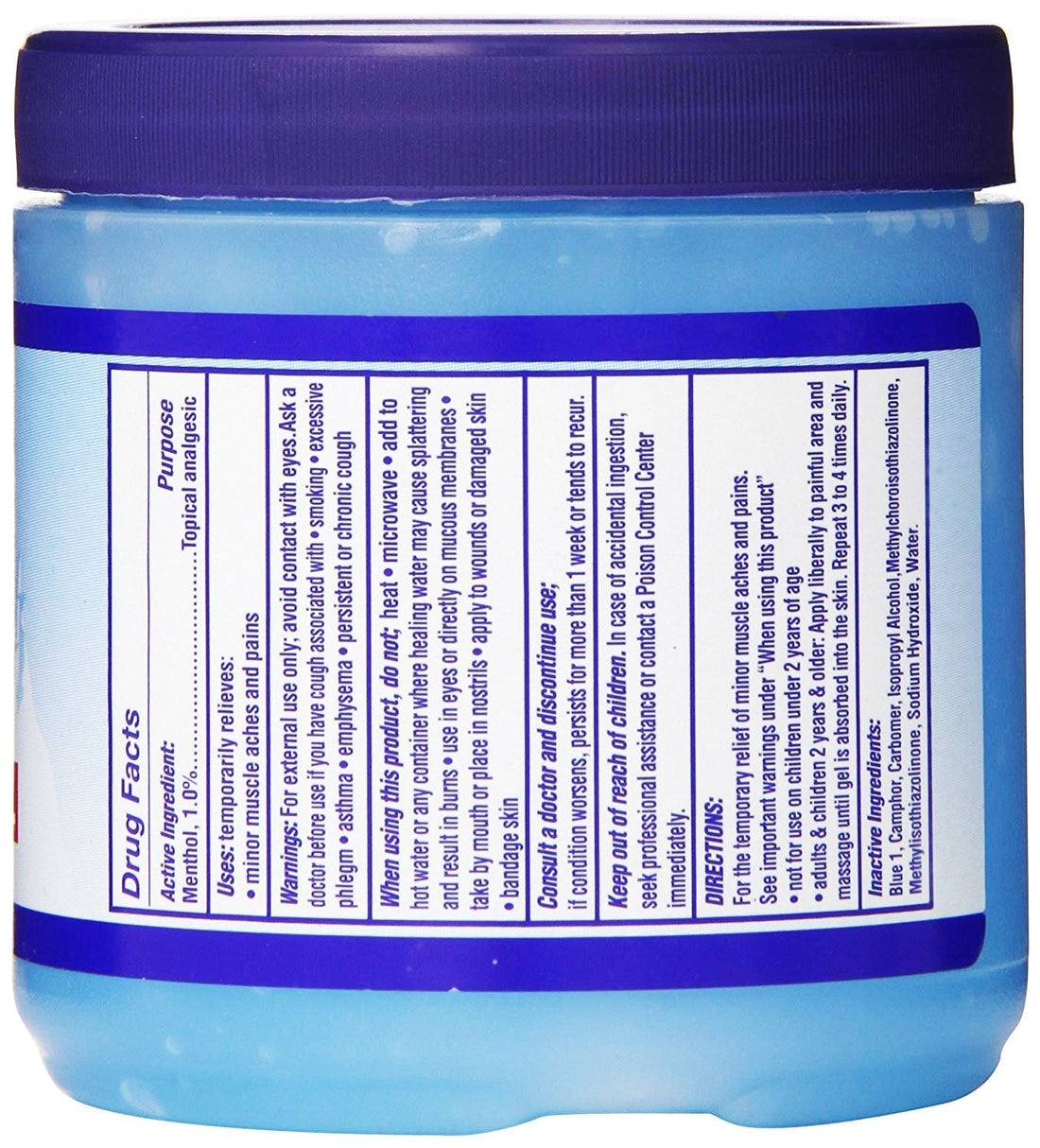 ARCTIC ICE Set of 3 Pain Relief Analgesic Gels! 8oz Each! Temporarily Relieves Muscle Aches, Backaches, Strains, Sprains, Arthritis, Bruises, Sports Injuries! Made in USA! (3) ARCTIC ICE buy supplements canada