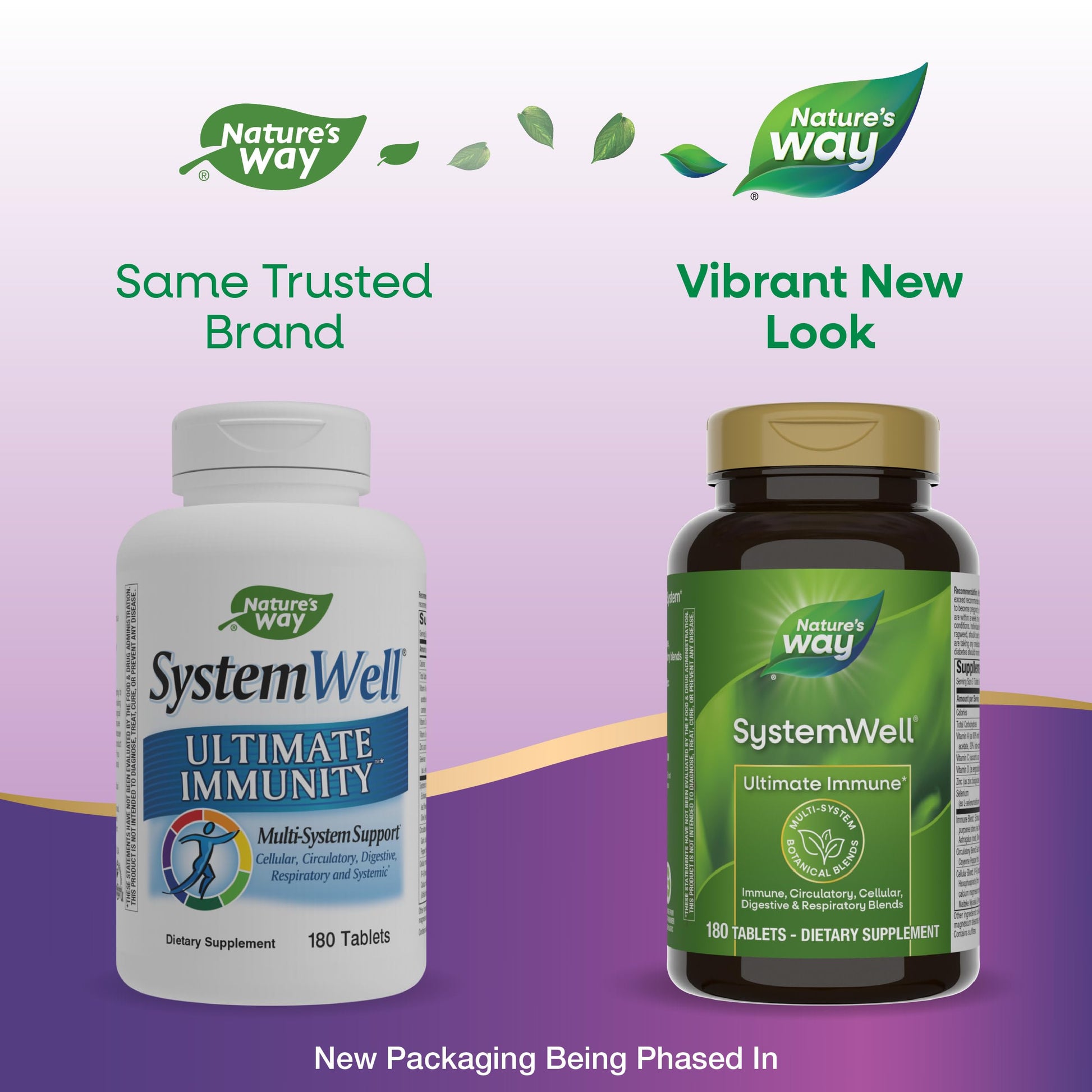 Nature's Way Systemwell Ultimate Immune* with Vitamins C, A, D, Zinc, & Selenium, Multi-System Botanical Blends Including Immune, Respiratory, Digestive & Circulatory, 180 Tablets (Packaging May Vary) Nature's Way buy supplements canada