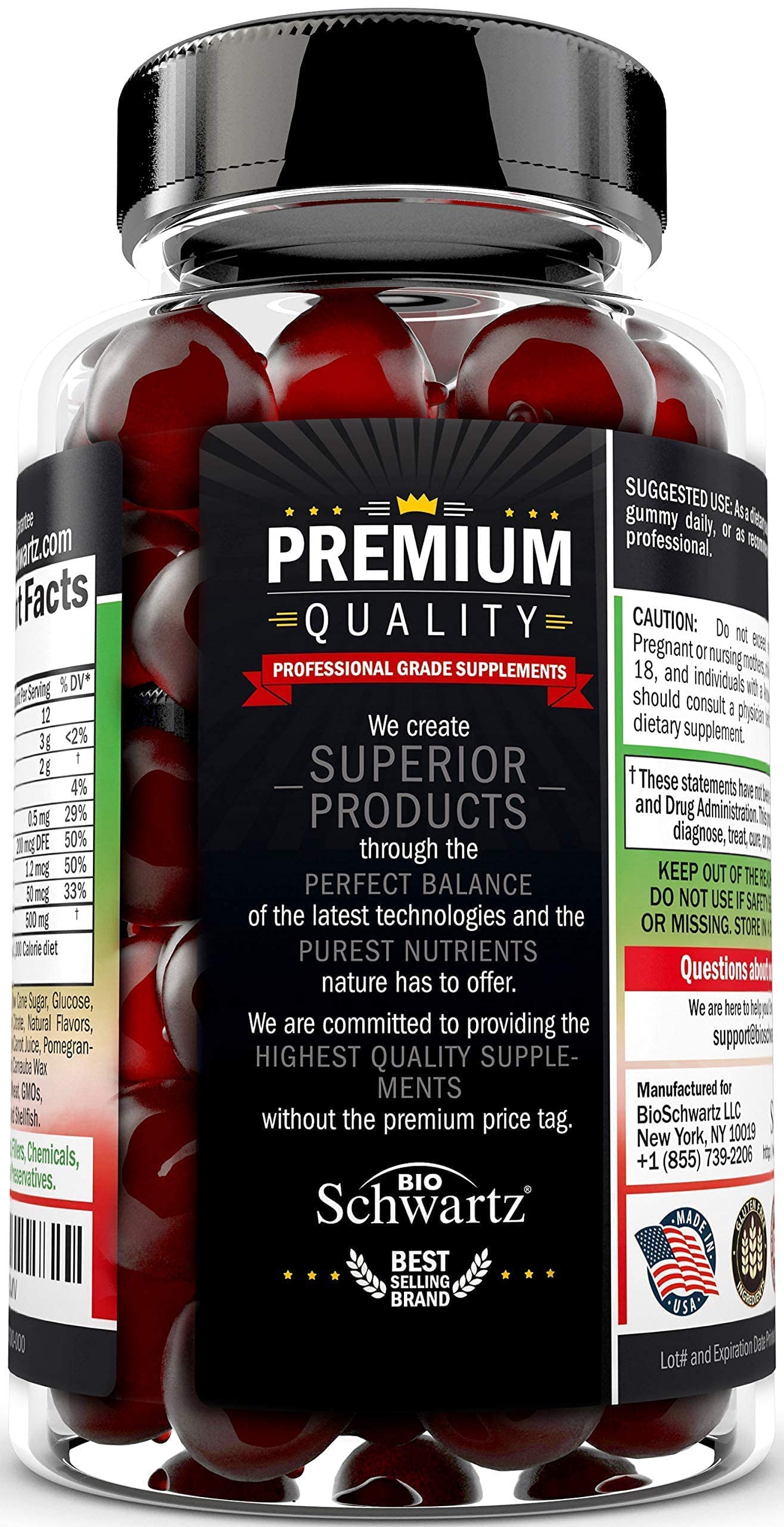 Apple Cider Vinegar Gummies for Weight Loss - ACV Gummies with The Mother BioSchwartz buy supplements canada