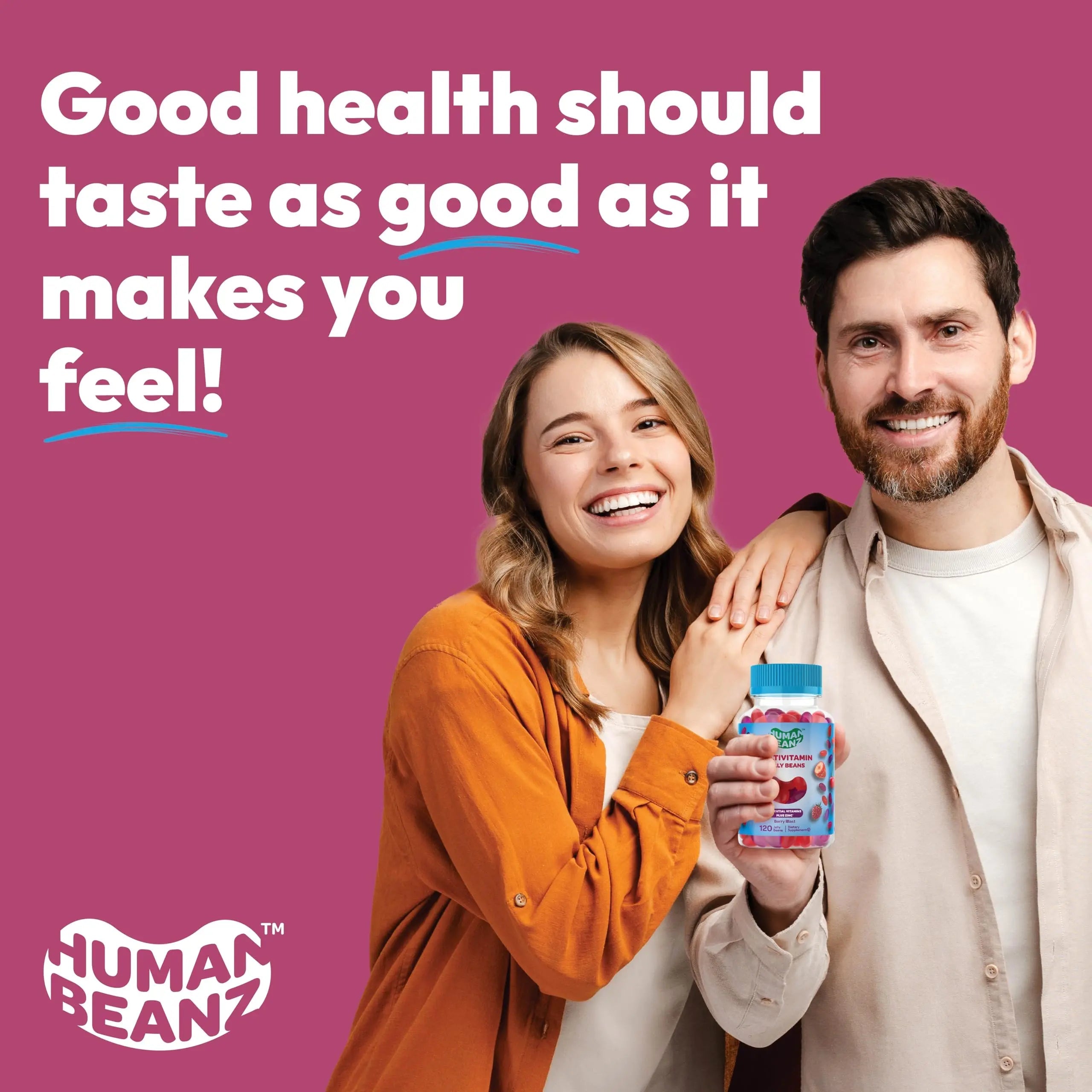 Human Beanz Multivitamin Jelly Bean Gummies with Zinc for Men and Women, Immune Support Dietary Supplements for Adults, Vegetarian Human Beanz buy supplements canada
