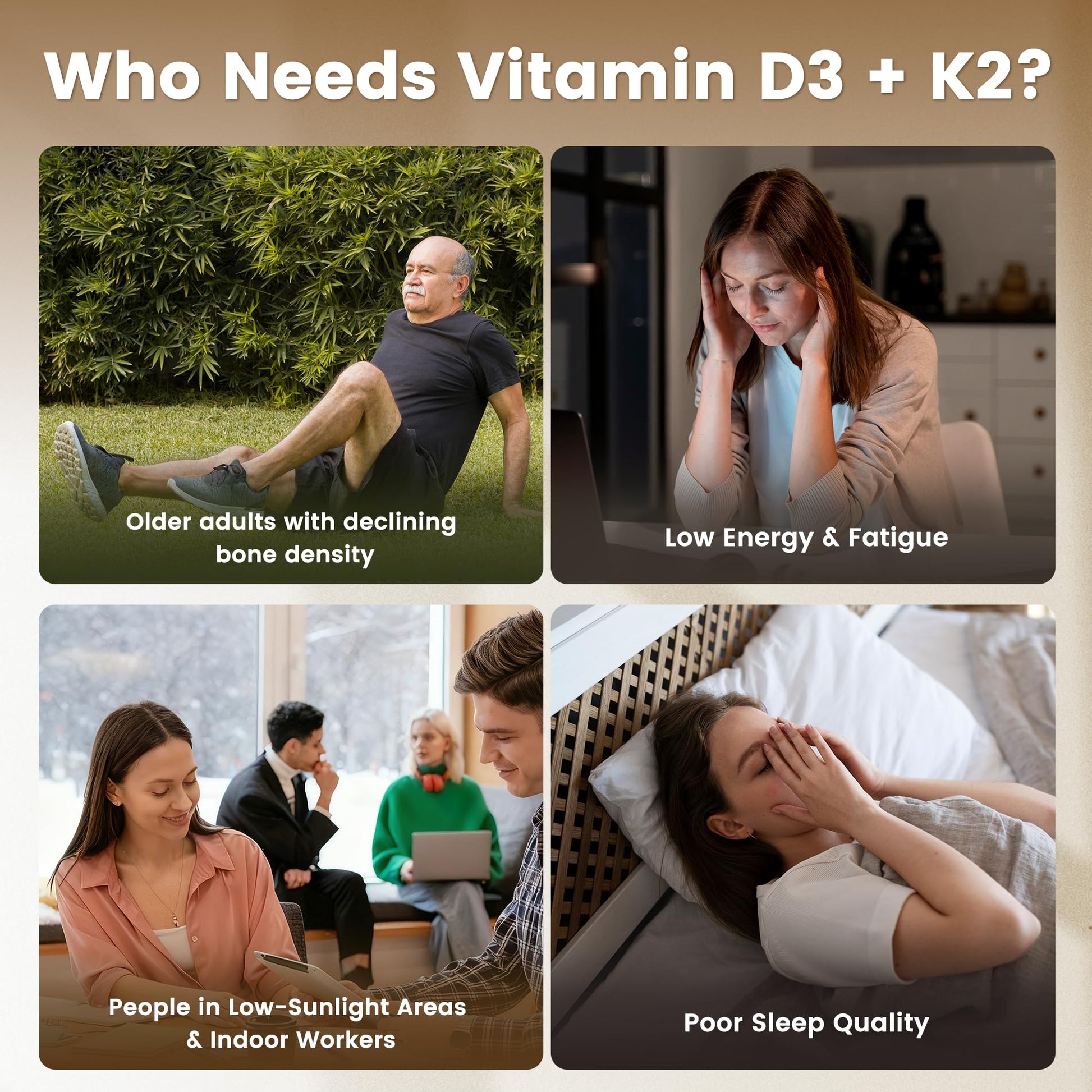 VEV Corefeel Vitamin D3 K2 10,000 IU, 200 mcg MK-7, 300 Coconut Oil Softgels, 2 in 1 Vitamins Supplement D & K (Include MK7), Easy to Swallow VEV buy supplements canada