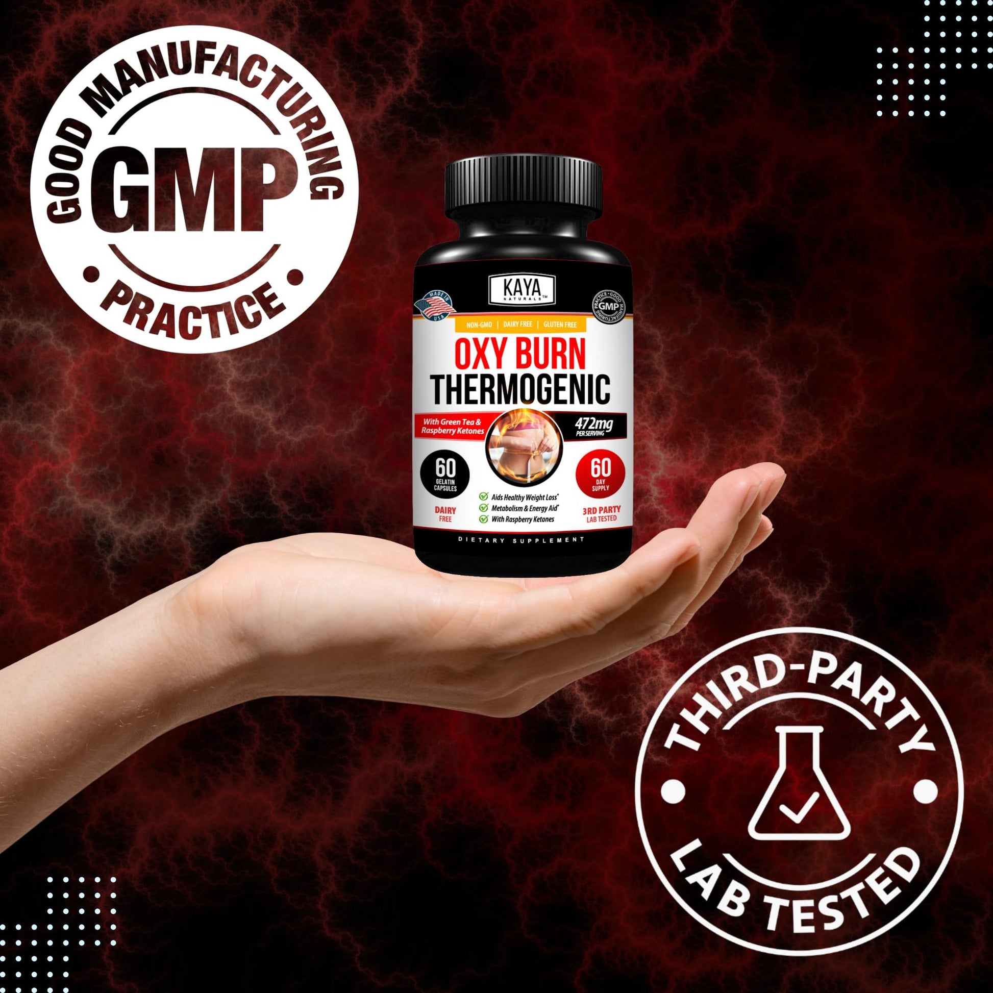 Kaya Naturals Supreme Fat Burner - Weight Loss Pills Women & Men - Appetite Suppressant Supplement - Powerful Thermogenic Diet Pills Kaya Naturals buy supplements canada