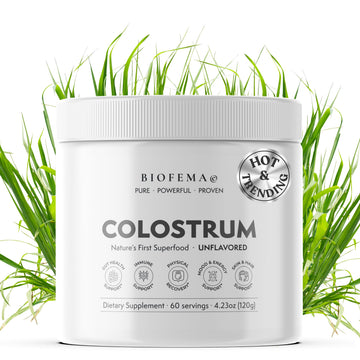 BIOFEMA Bovine Colostrum Supplement - Natures Superfood – First Milk Powder Magic for Gut Health, Immune Support, Physical Recovery, Skin, Hair & Nail Health BIOFEMA buy supplements canada