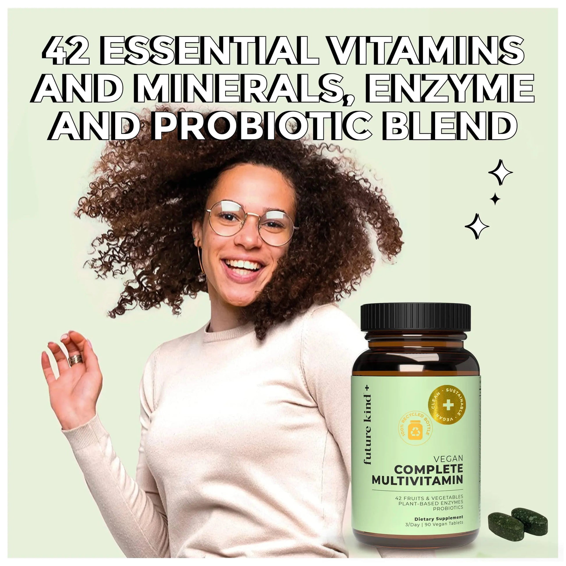 Future Kind Multivitamin Bundle - Vegan Complete Multivitamin and Vegan Essential Multivitamin - Vegan Vitamin B12, Omega 3, and Vitamin D3 - Complete Multivitamin, 42 Vitamins in 1 for Men and Women Future Kind buy supplements canada