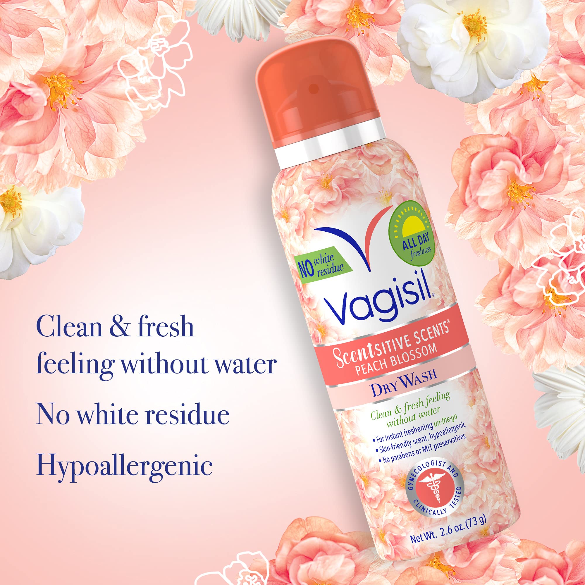 Vagisil Scentsitive Scents Feminine Dry Wash Deodorant Spray for Women, Gynecologist Tested Vagisil buy supplements canada
