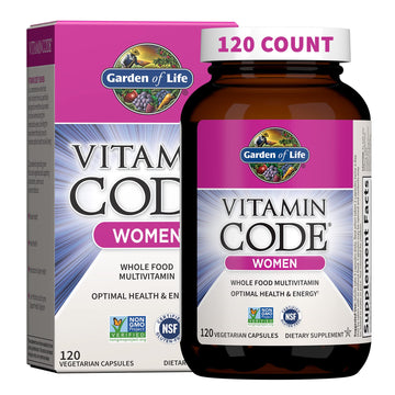 Garden of Life Multivitamin for Women, Vitamin Code Women's Multi - Whole Food Womens Multi Vitamins, Iron, Folate not Folic Acid Garden of Life buy supplements canada