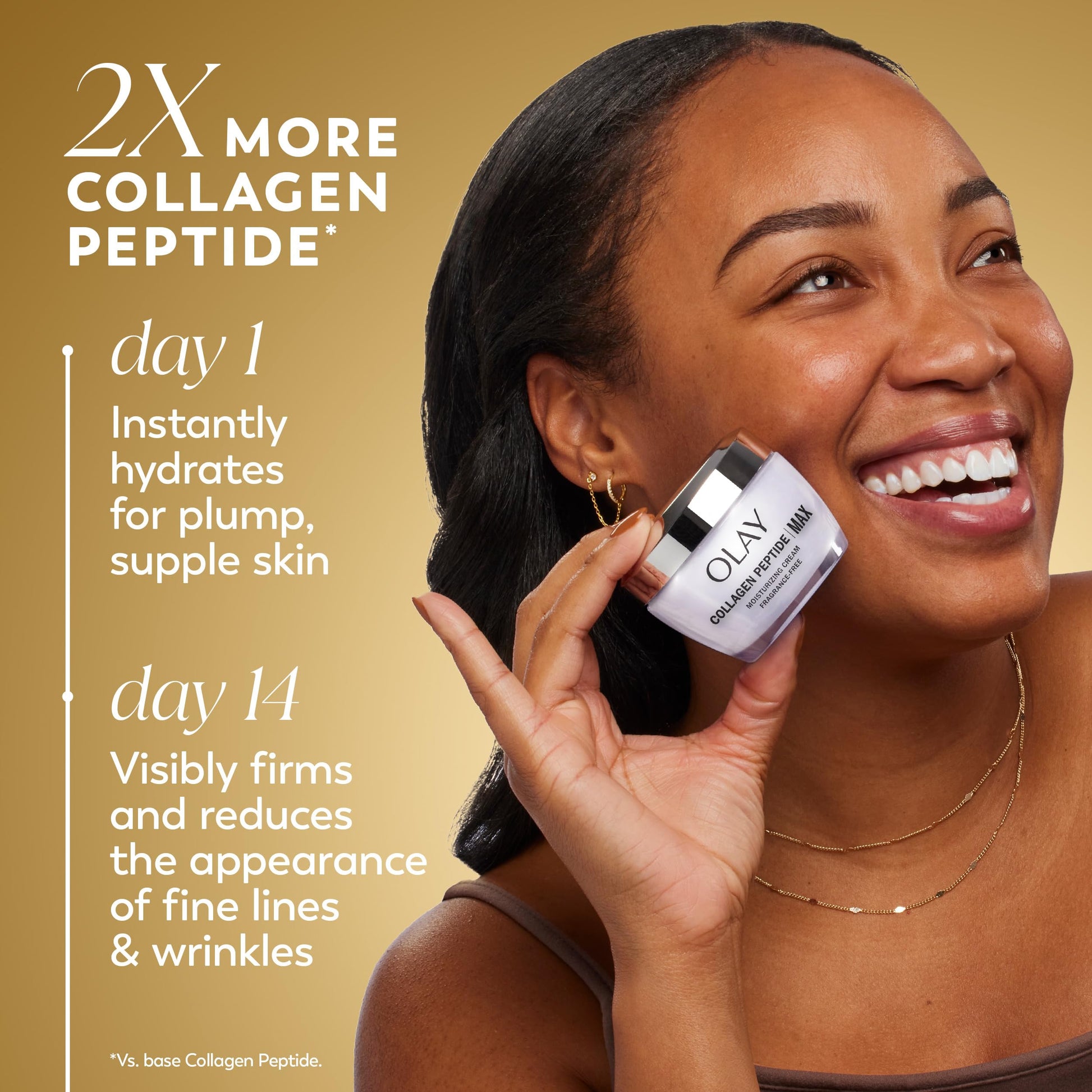 Olay Collagen Peptide Face Moisturizer, Firming Cream for Women, Fragrance-Free, Non-Greasy - Hydrating, Anti-Aging, Anti-Wrinkle Olay buy supplements canada