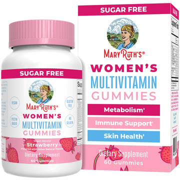 MaryRuth Organics Women's Immune Support Multivitamin Gummies | Ages 14+ | Skin Health | Gummy Vitamins for Women | Sugar-Free | Vegan | Non-GMO | 60 Count MARYRUTH'S buy supplements canada