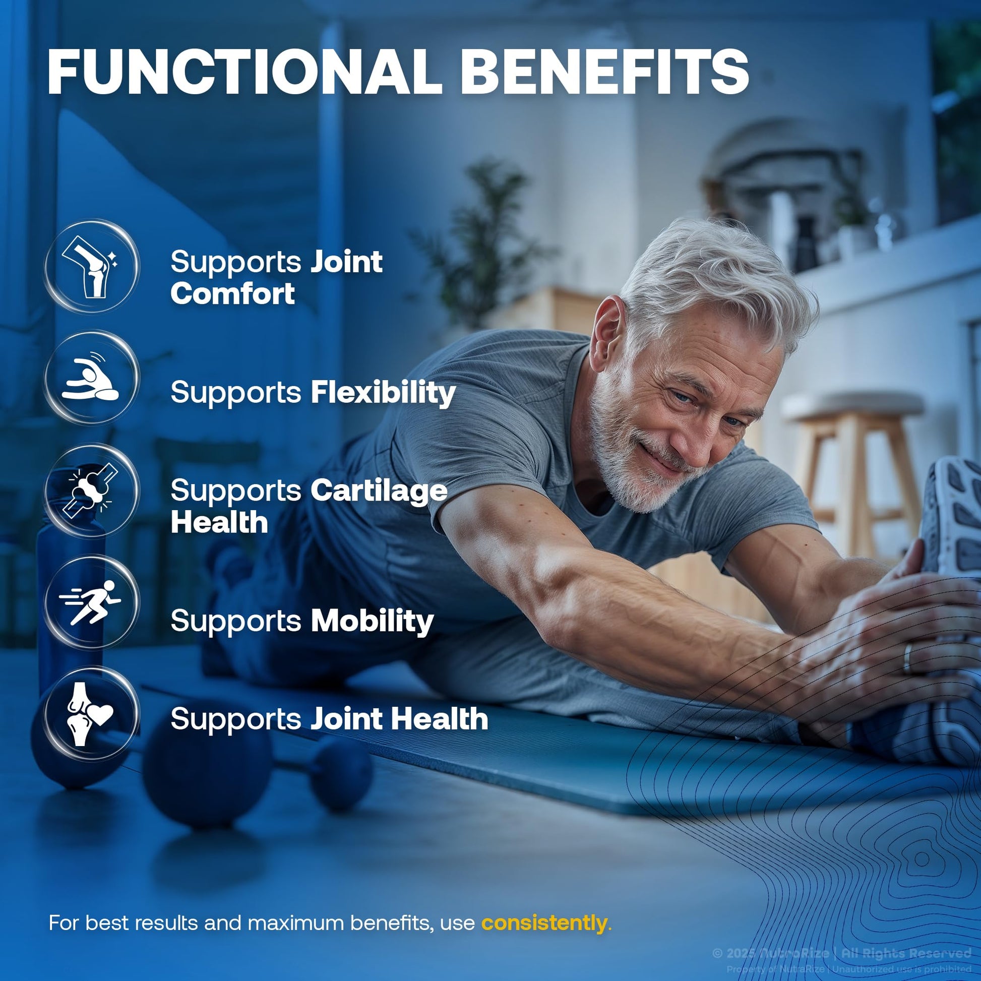NutraRize (3 Pack) Arthro MD+ Capsules, Official Arthro MD Joint Support, All Natural Formula to Support Flexibility and Mobility, Premium Pills for Healthy Joints, Arthro M D Review (180 Capsules) NutraRize buy supplements canada
