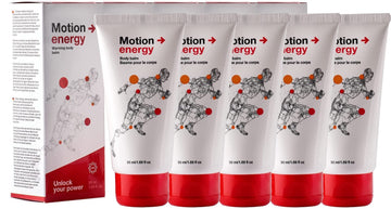 Motion Energy - Body Balm | Eucalyptus, Rosemary, Cinnamon Essential Oils & Ginger | 50 ml | 5 Pack Motion Energy buy supplements canada