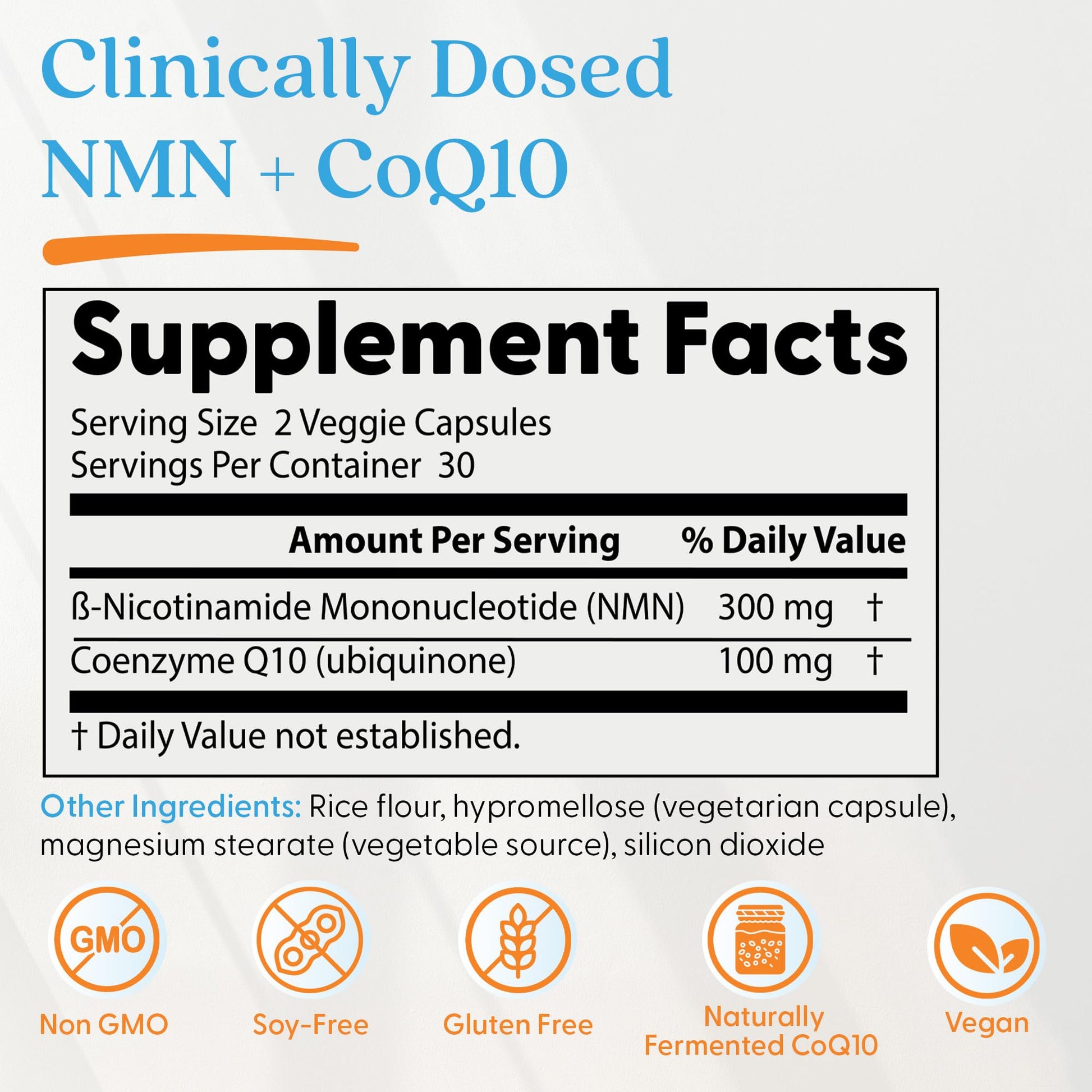 Doctor's Best NMN + CoQ10 Supplement for Women & Men - Supports NAD+ Production & Cellular Energy, Beta Nicotinamide Mononucleotide 150 mg & Coenzyme Q10 50 mg per Capsule, Vegan, Non GMO- 60 Veg Caps Doctor's BEST buy supplements canada