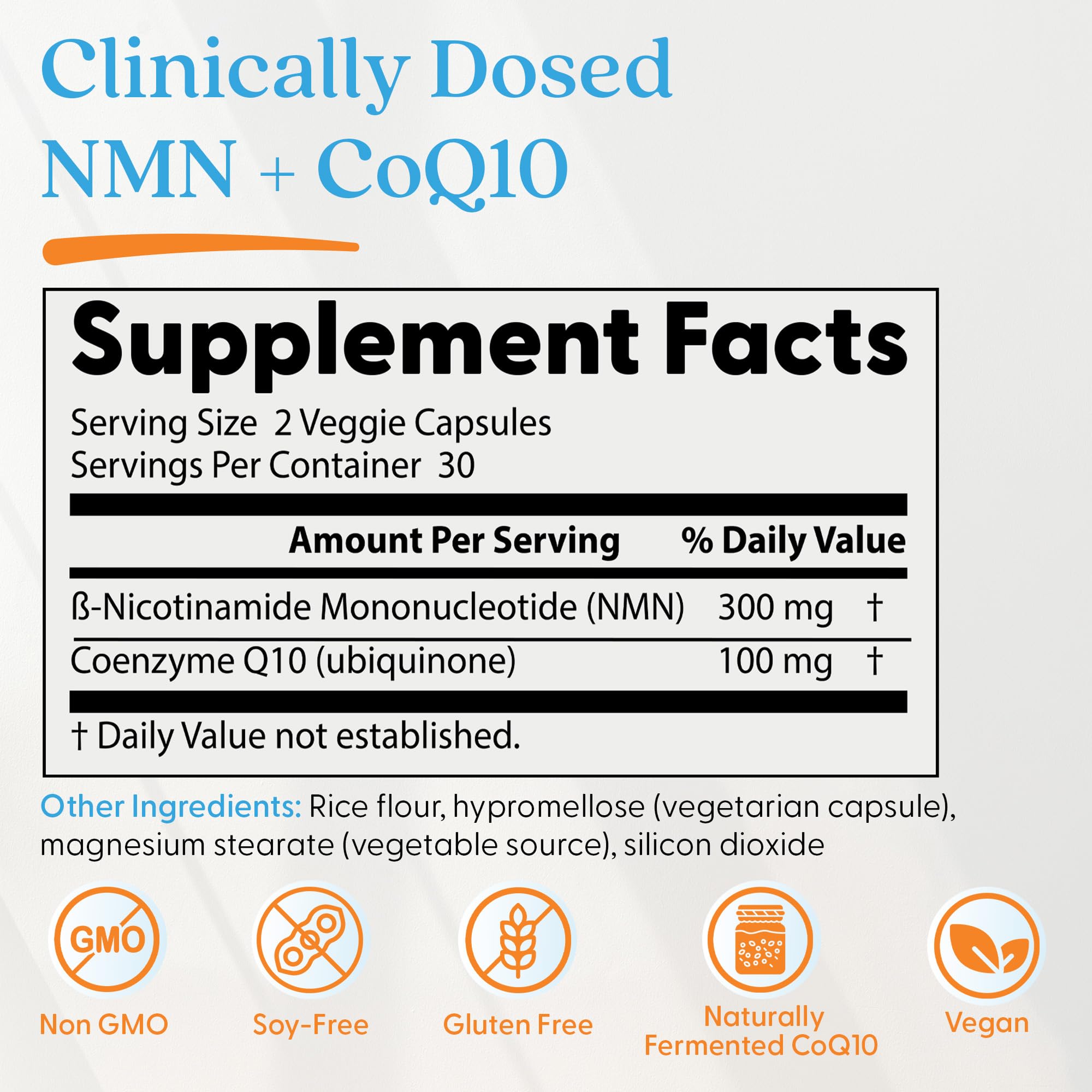 Doctor's Best NMN + CoQ10 Supplement for Women & Men - Supports NAD+ Production & Cellular Energy, Beta Nicotinamide Mononucleotide 150 mg & Coenzyme Q10 50 mg per Capsule, Vegan, Non GMO- 60 Veg Caps Doctor's BEST buy supplements canada