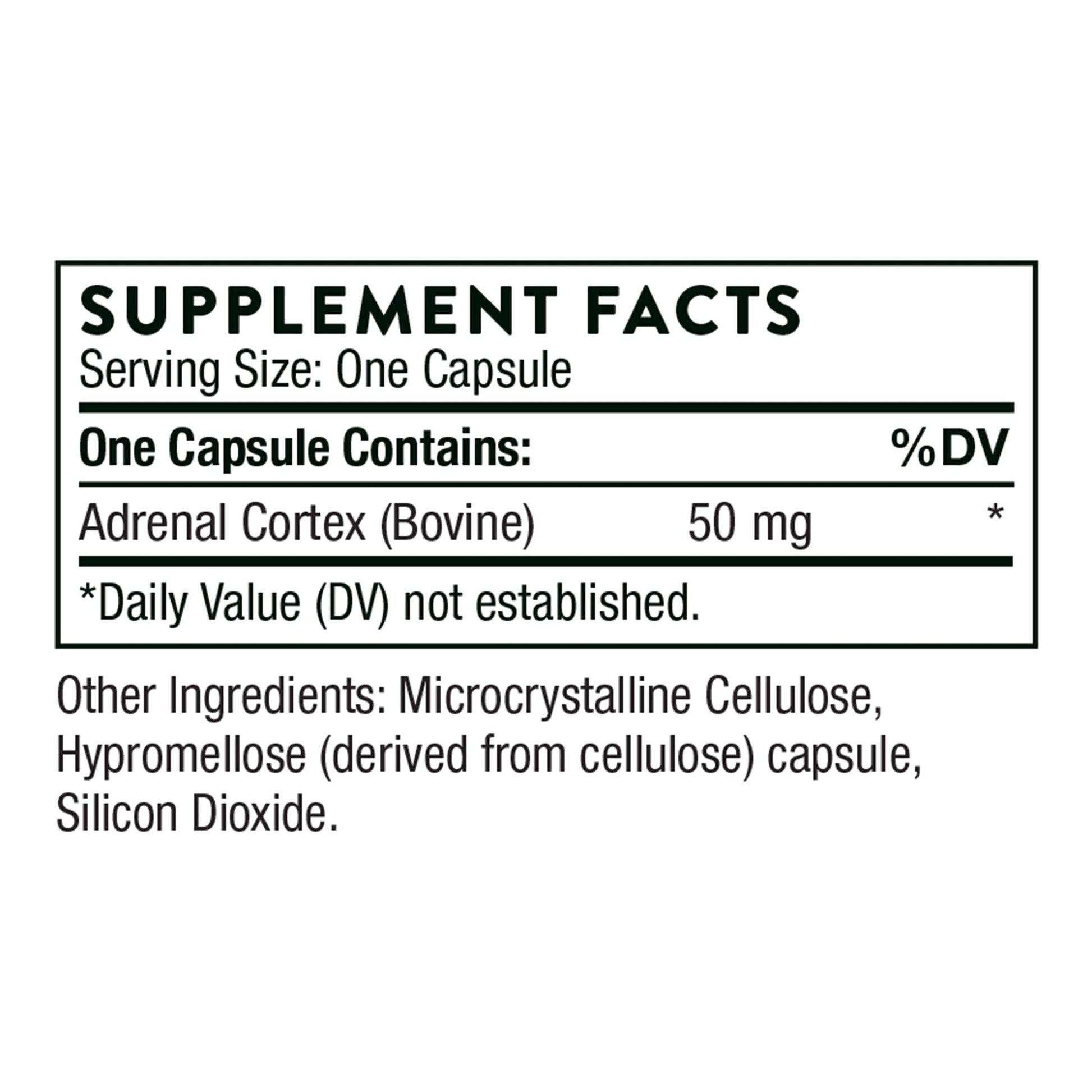 THORNE Adrenal Cortex - Bovine Adrenal Cortex Supplement for Cortisol Management THORNE buy supplements canada