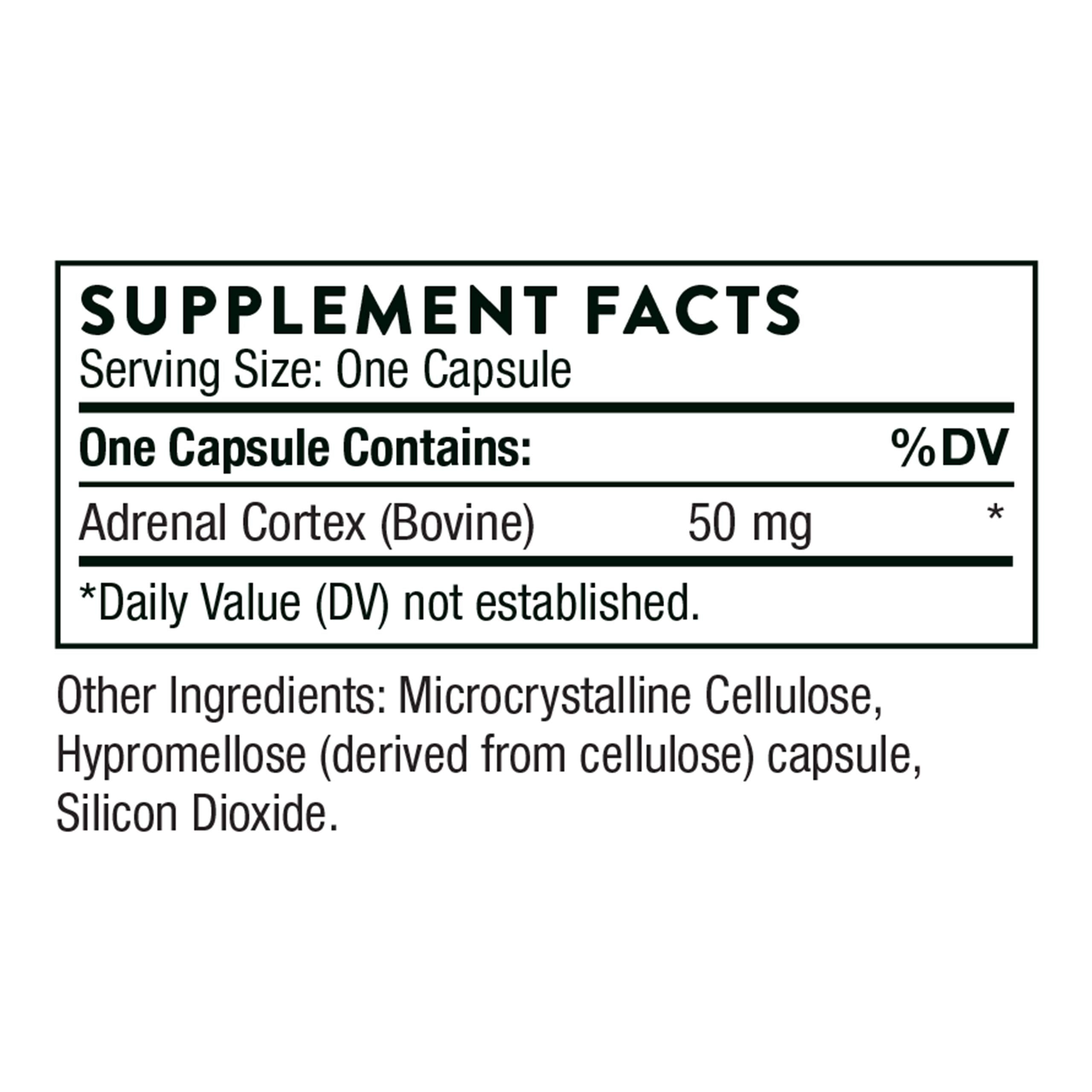 THORNE Adrenal Cortex - Bovine Adrenal Cortex Supplement for Cortisol Management THORNE buy supplements canada