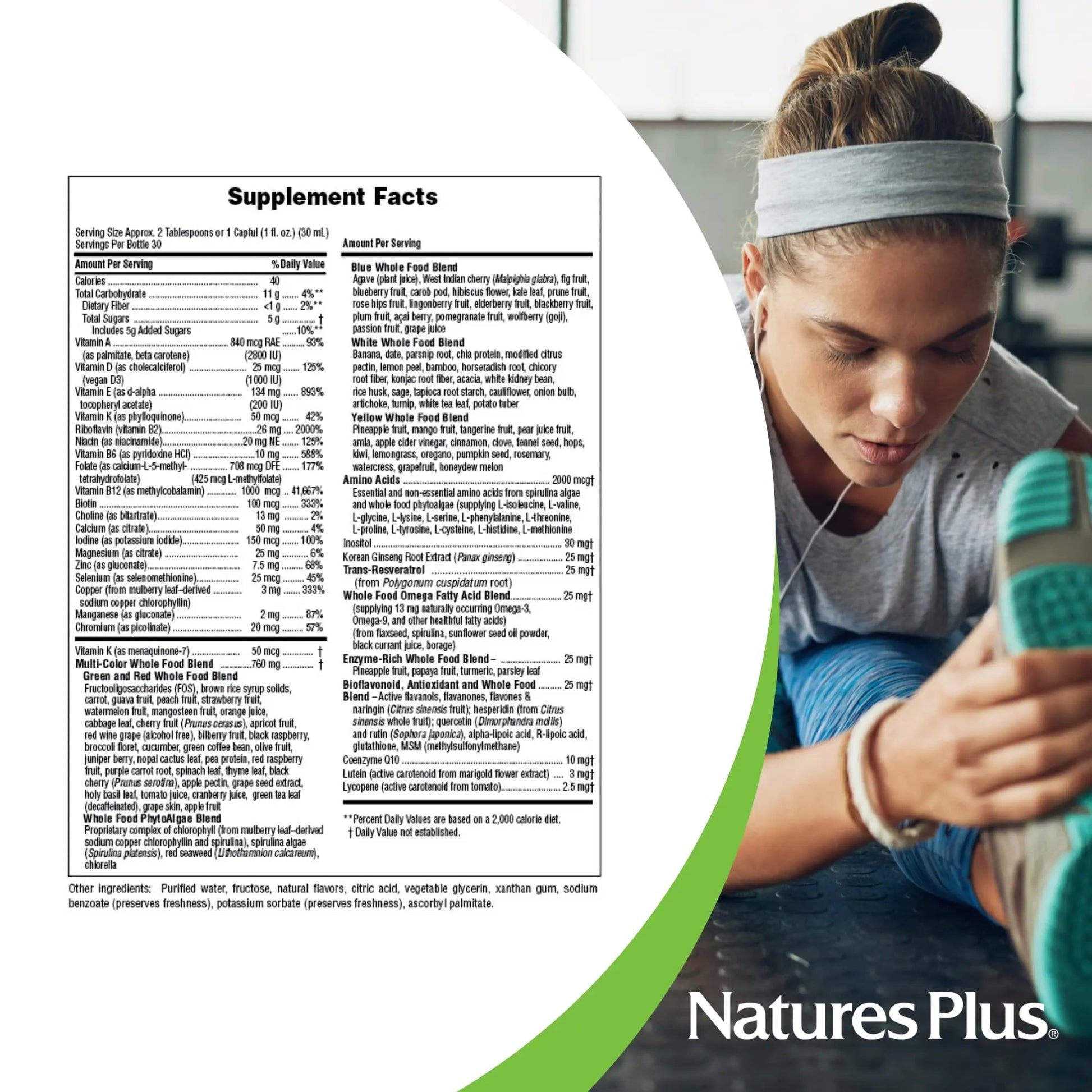 NaturesPlus Source of Life Gold Multivitamin Liquid - 30 oz - with Vitamins D3, B12 & K2 - Blood, Bone & Immune Support - Vegetarian & Gluten Free - 30 Servings NaturesPlus buy supplements canada