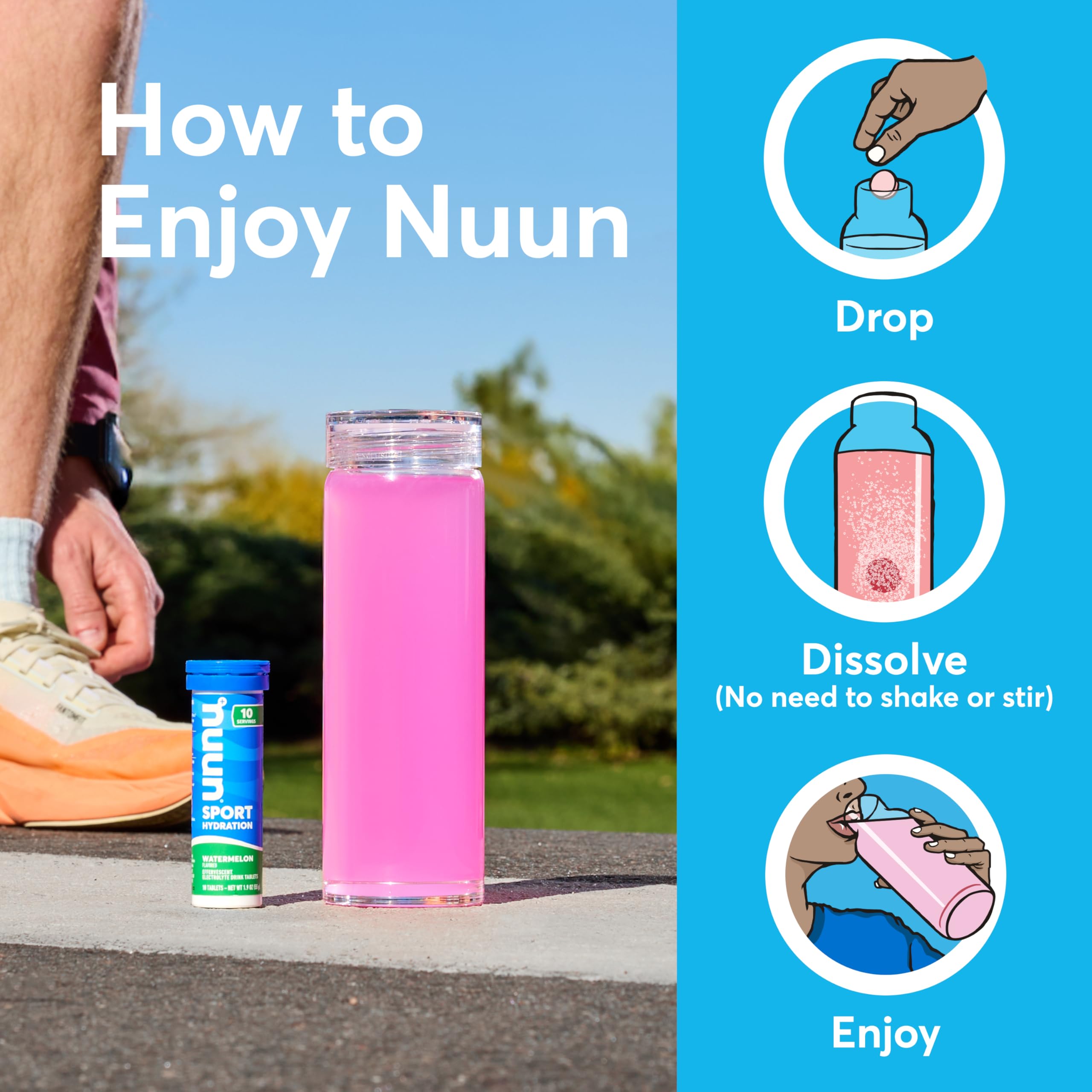 Nuun, Electrolyte Drink Tabs Energy Wild Berry, 8 Count, 1.9 Ounce Nuun buy supplements canada