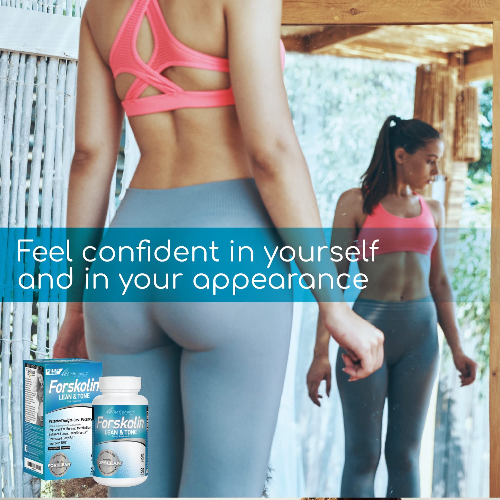 BioGenetic Labs Forskolin Lean & Tone - Weight Loss Pills - Body Toning Formula Fat Burner BioGenetic Laboratories buy supplements canada