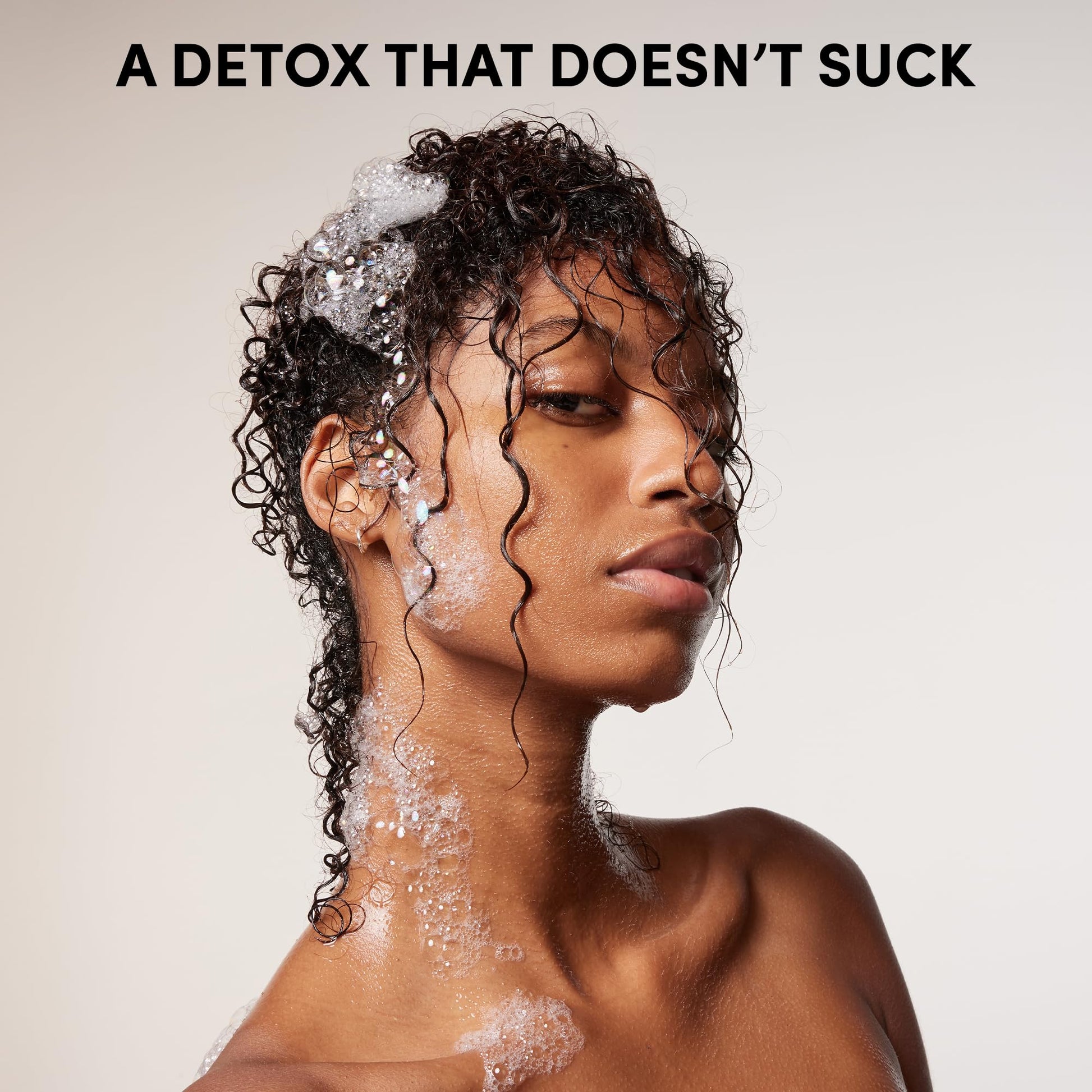 OUAI Detox Shampoo - Clarifying Shampoo for Build Up, Dirt, Oil, Product and Hard Water - Apple Cider Vinegar & Keratin for Clean, Refreshed Hair - Sulfate-Free Hair Care (10 oz) OUAI buy supplements canada