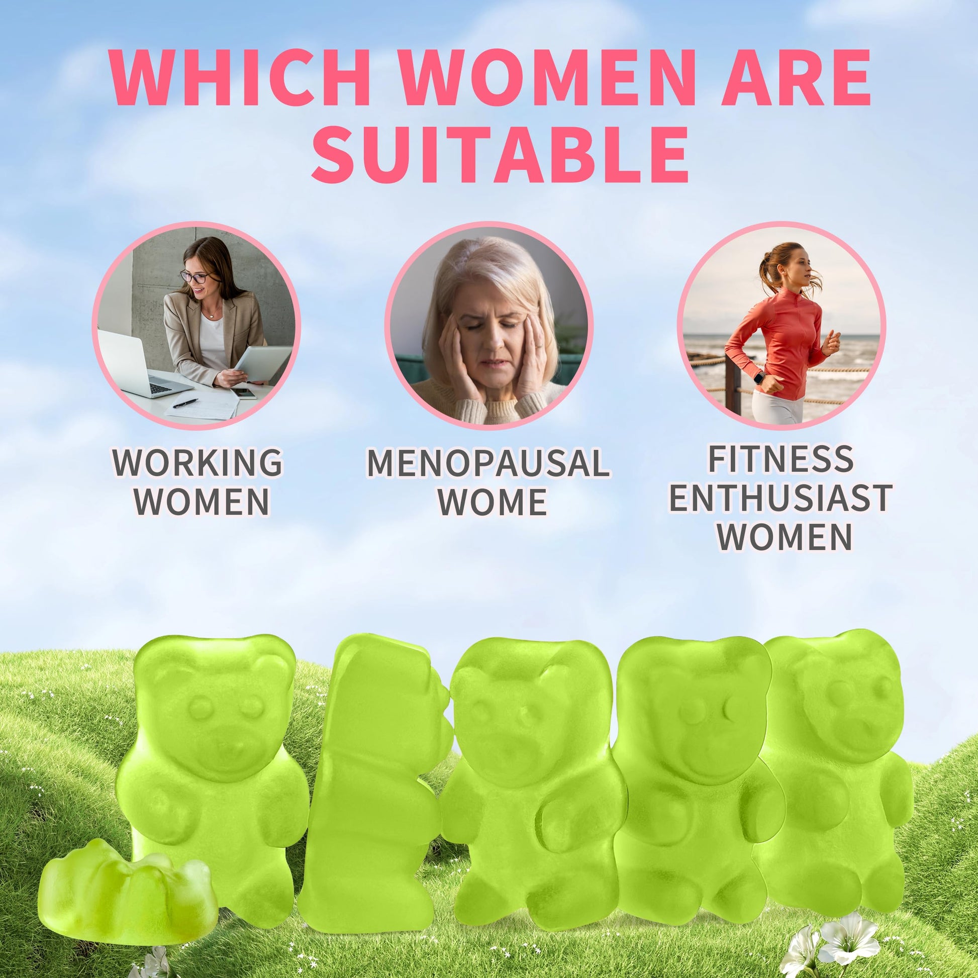 Cortisol Gummies for Women,Cortisol Manager with Ashwagandha,Magnesium,L-theanine,Phosphatidylserine,Rhodiola Rosea,Black Pepper for Mood Support,Adrenal Balance,Sleep,Vegan,Apple Flavor,60 Count Hudetex buy supplements canada