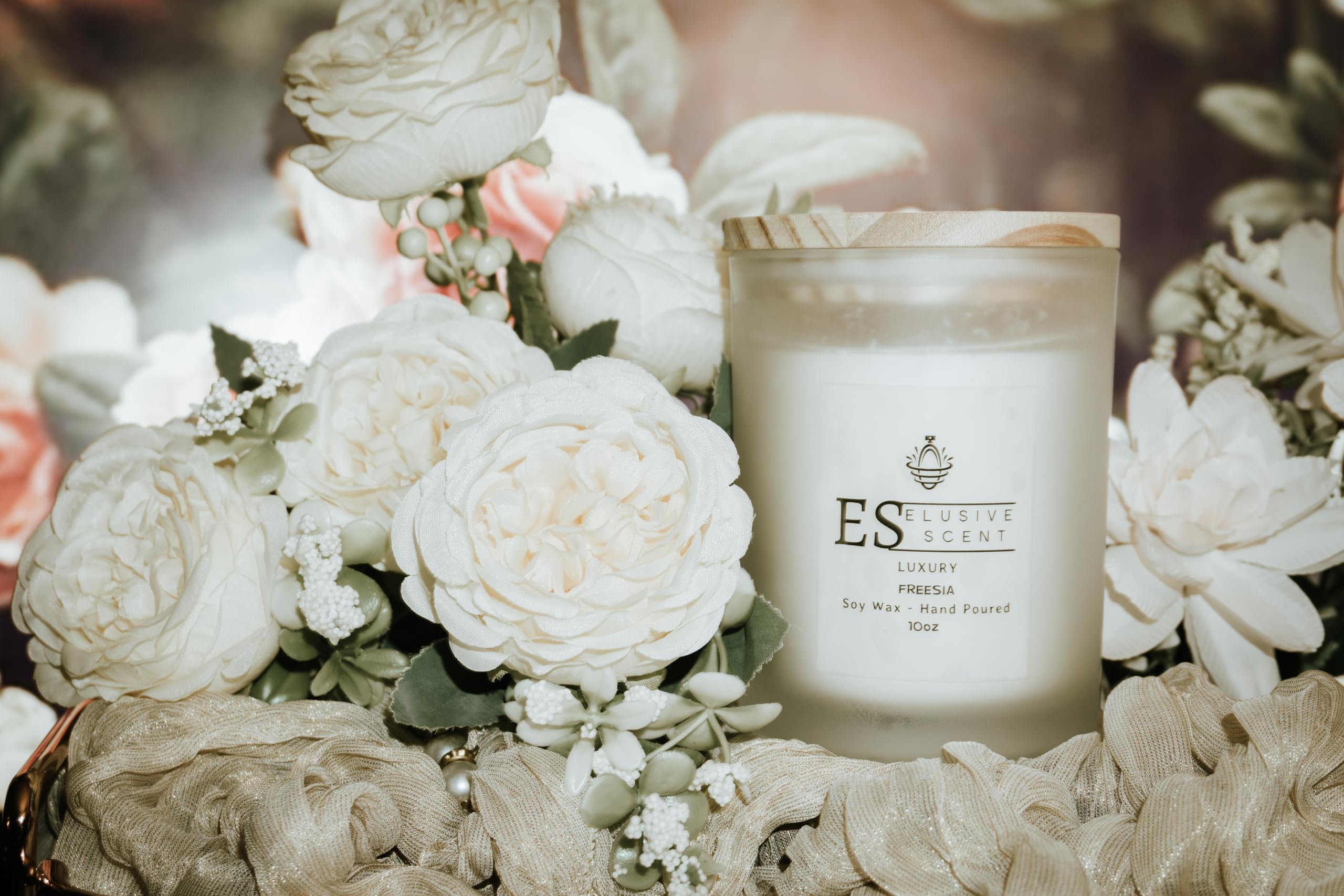 Freesia | 10oz | Luxury Candle | Scented Candle | Aromatherapy | Essential Fragrance Oils | 100% Soy Wax Elusive Scent buy supplements canada
