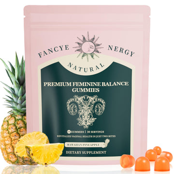 Shytrouy Premium Feminine Balance Gummies for Women - Hawaiian Pineapple Flavor for Women pH Balance & Digestive Health, Immune Support - 58 C Shytrouy buy supplements canada