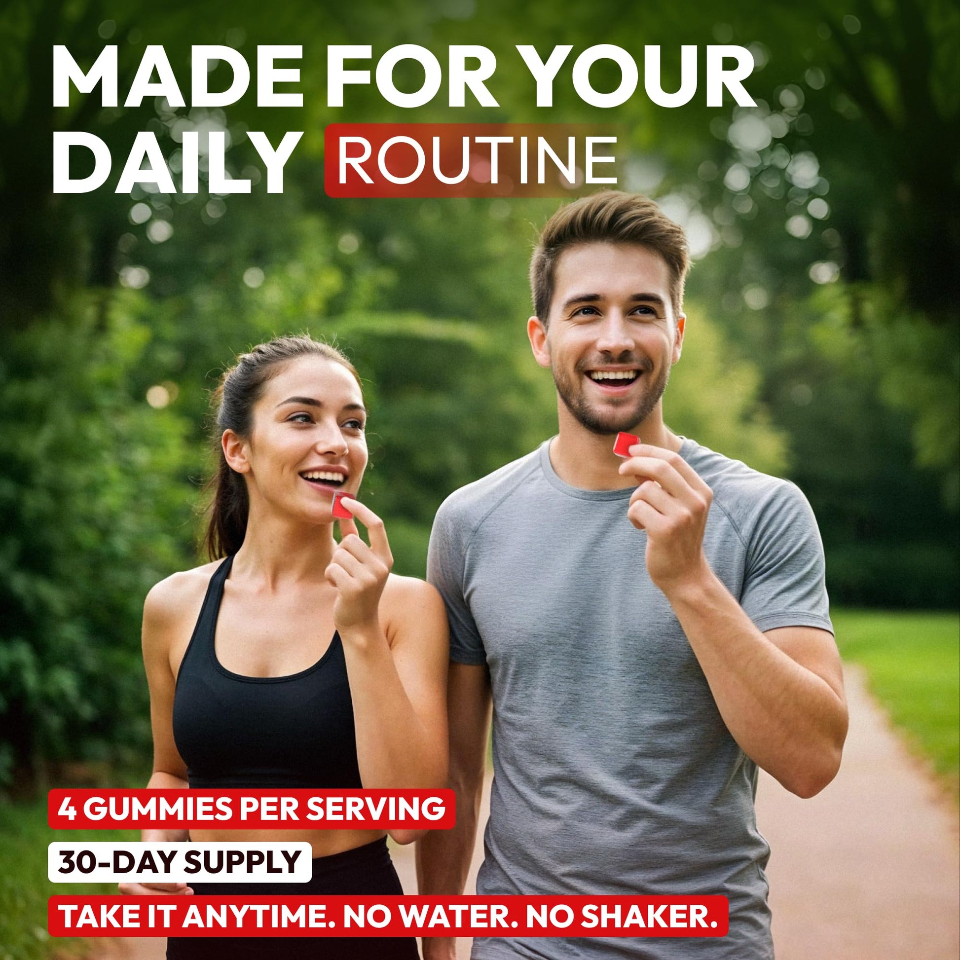 Creatine HCL for Adults 120 Gummies 6200mg - HCL Creatine Advanced Complex with L-Taurine + Vitamin B12 for Men & Women Muscle Strength & Builder, Energy Boost, Premium Select Nutrition buy supplements canada