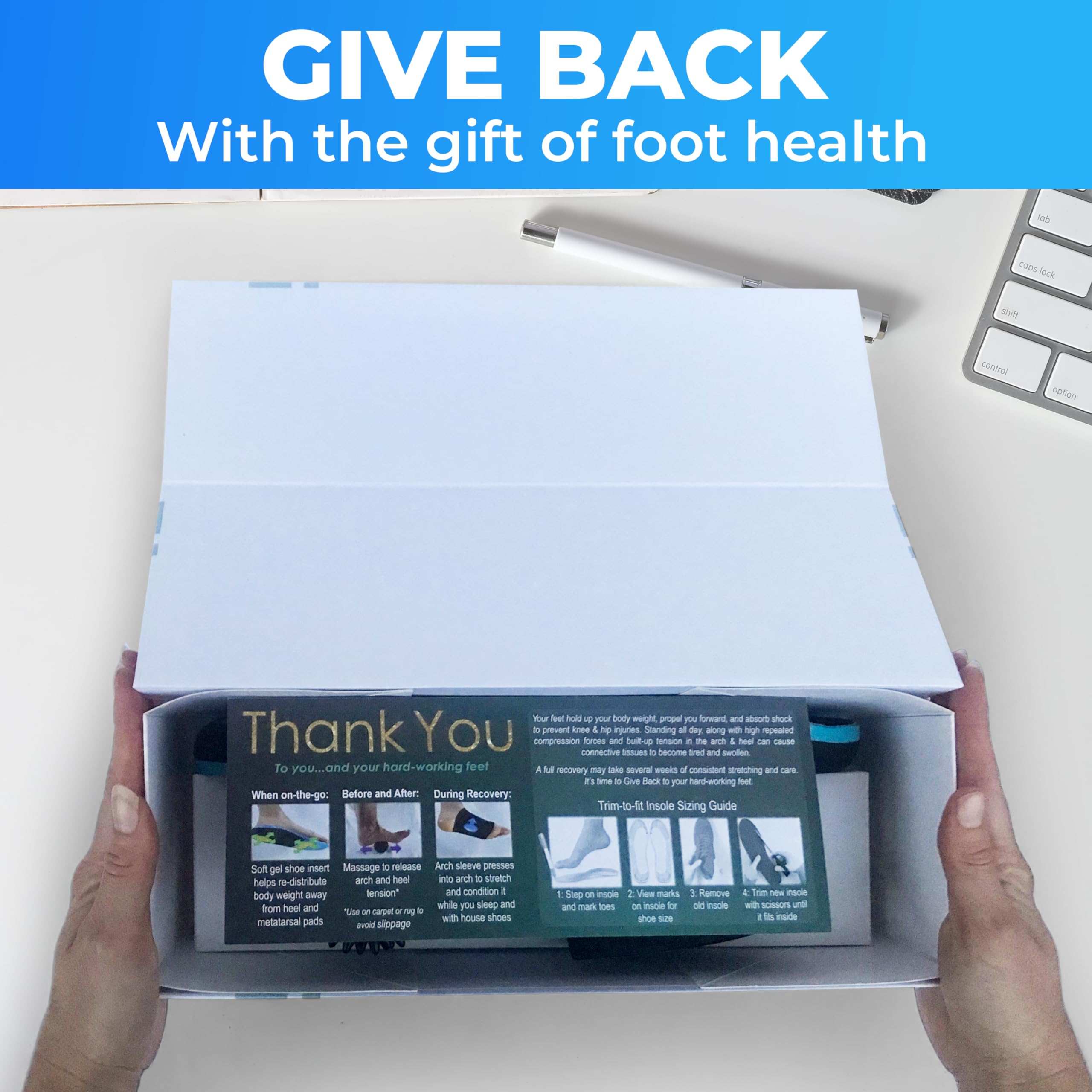 Foot Health Gift Parcel for self Best Friend mom dad Sister Teacher Mother’s Give Back Great buy supplements canada