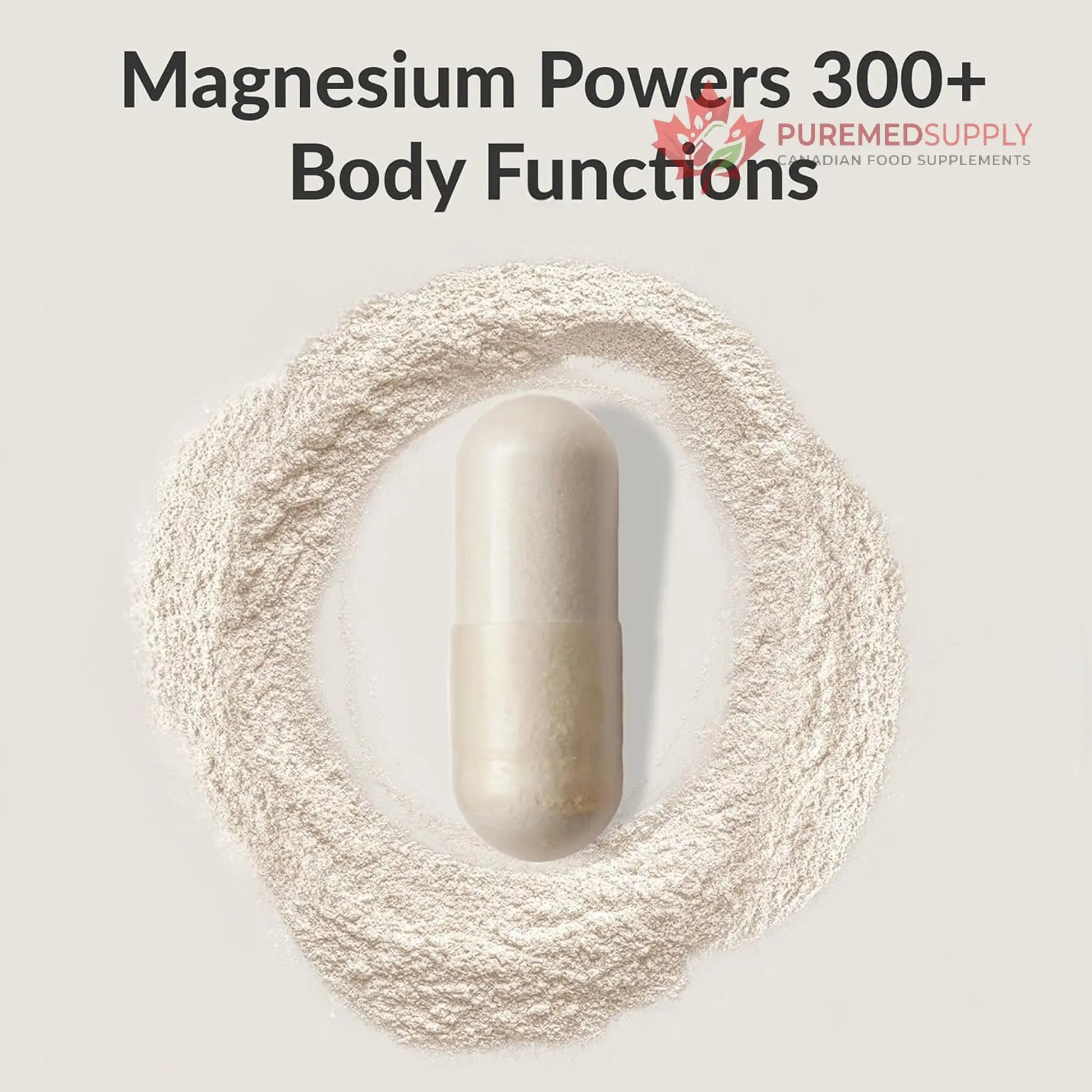 BIOptimizers Magnesium Breakthrough Supplement with 500mg - 7 Forms of Magnesium: Glycinate, Malate, Citrate, and More - Natural Support for Sleep and Cognitive Function -30 Capsules- Calming Vitamins BIOptimizers buy supplements canada
