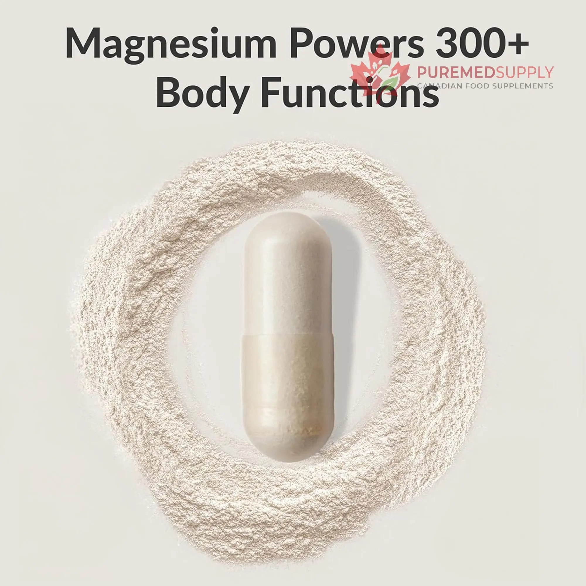 BIOptimizers Magnesium Breakthrough Supplement with 500mg - 7 Forms of Magnesium: Glycinate, Malate, Citrate, and More - Natural Support for Sleep and Cognitive Function -30 Capsules- Calming Vitamins BIOptimizers buy supplements canada
