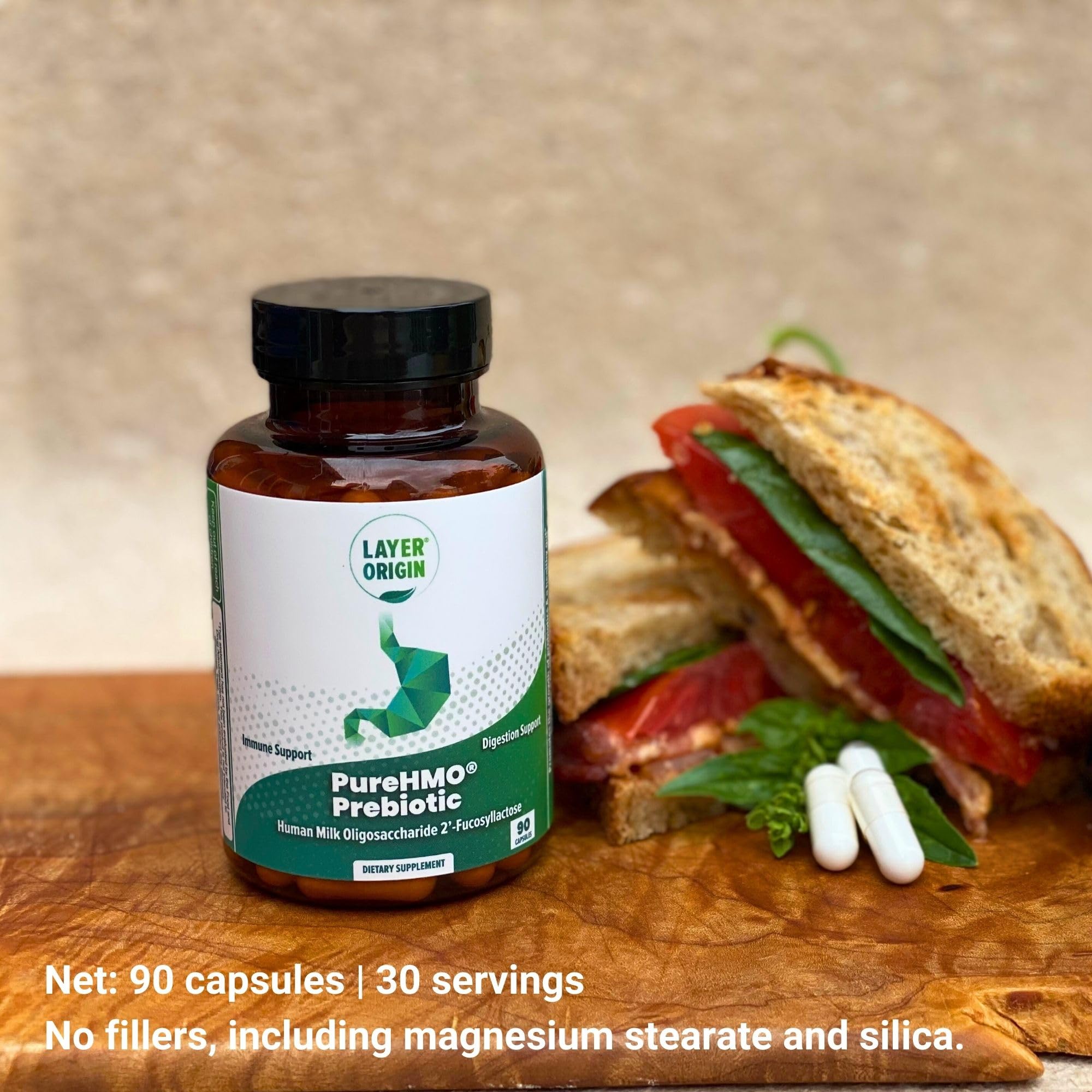Layer Origin PureHMO Human Milk Oligosaccharide (HMO 2'-FL) Prebiotic Fiber - Feed 180 Billion Probiotics/Serving, 30-Day Supply Layer Origin buy supplements canada