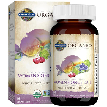 Garden of Life Organics Multivitamin for Women - Women's Once Daily Multi - Whole Food Multi with Iron,Biotin,Vegan Organic Womens Multivitamin Garden of Life buy supplements canada