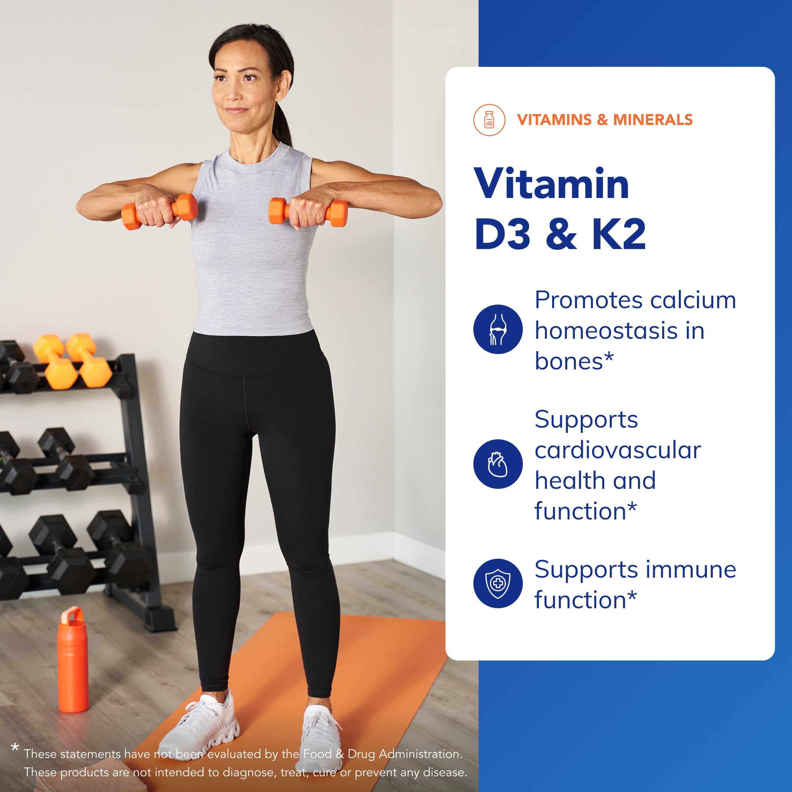 Pure Encapsulations Vitamin D3 & K2 - Bone & Vascular Health Support - Immune Function Support - Gluten Free - Non-GMO - 120 Capsules Pure Encapsulations buy supplements canada