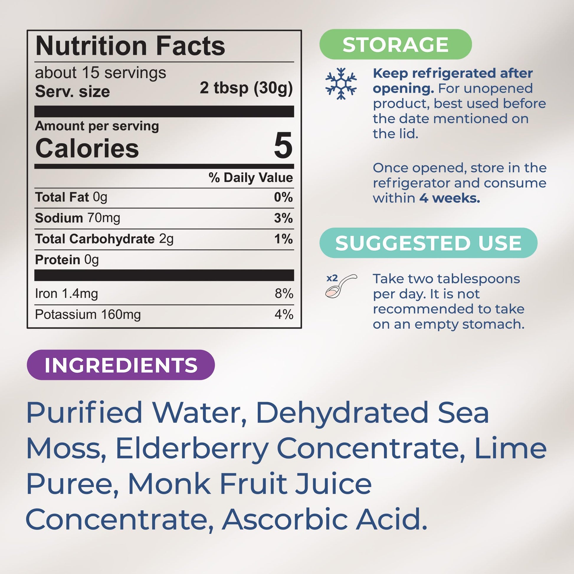 TrueSeaMoss Wildcrafted Irish Sea Moss Gel – Nutritious Organic Raw Seamoss Rich TrueSeaMoss buy supplements canada