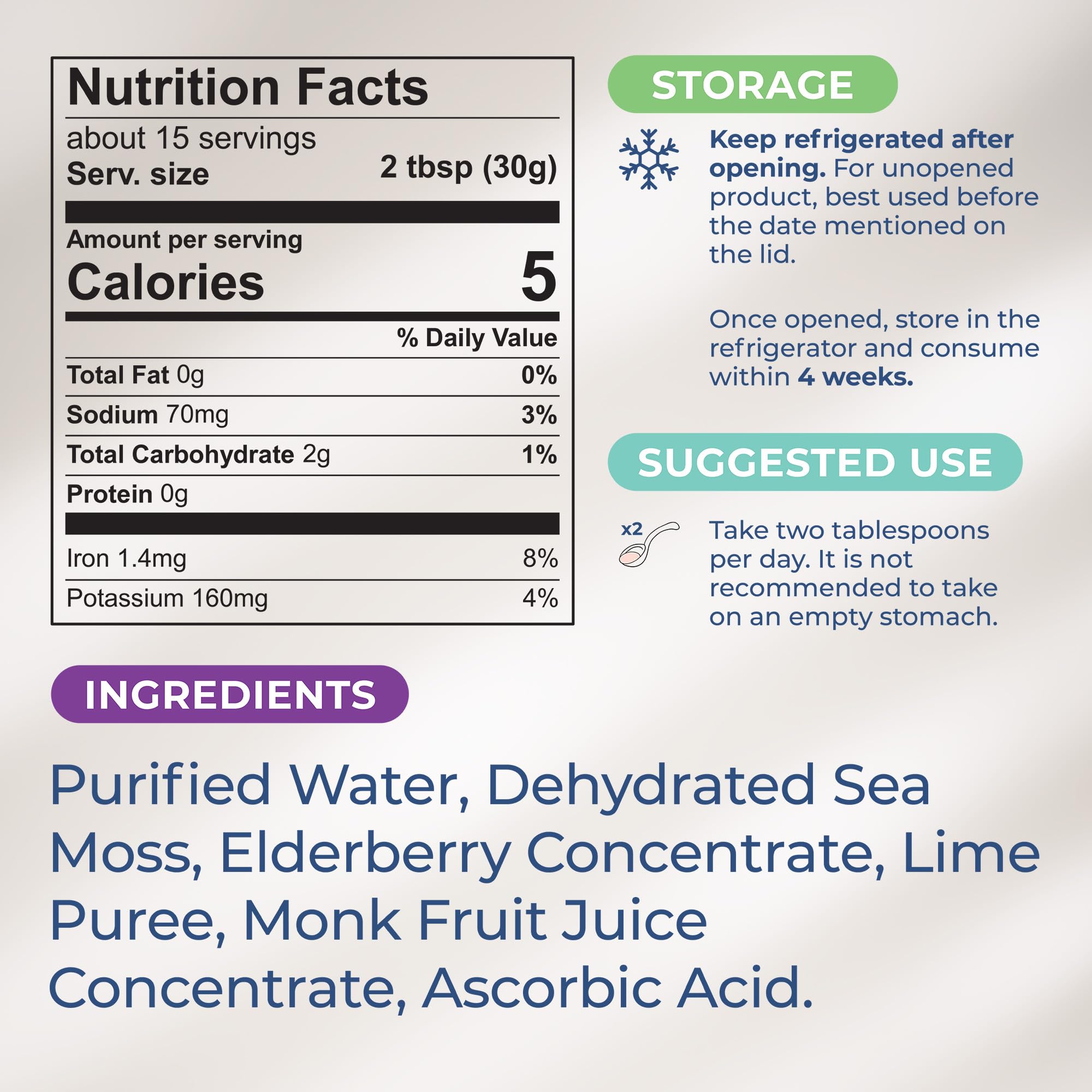 TrueSeaMoss Wildcrafted Irish Sea Moss Gel – Nutritious Organic Raw Seamoss Rich TrueSeaMoss buy supplements canada