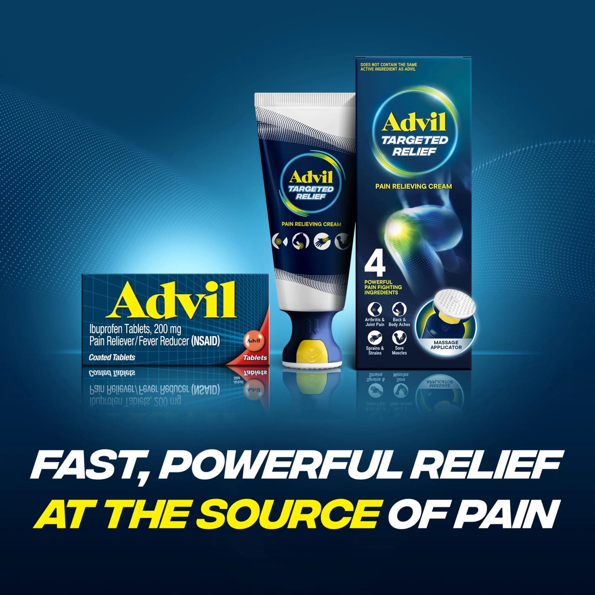 Advil Pain Reliever and Fever Reducer, Pain Relief Medicine with Ibuprofen 200mg for Headache, Backache, Menstrual Pain and Joint Pain Relief - 100 Coated Tablets Advil buy supplements canada