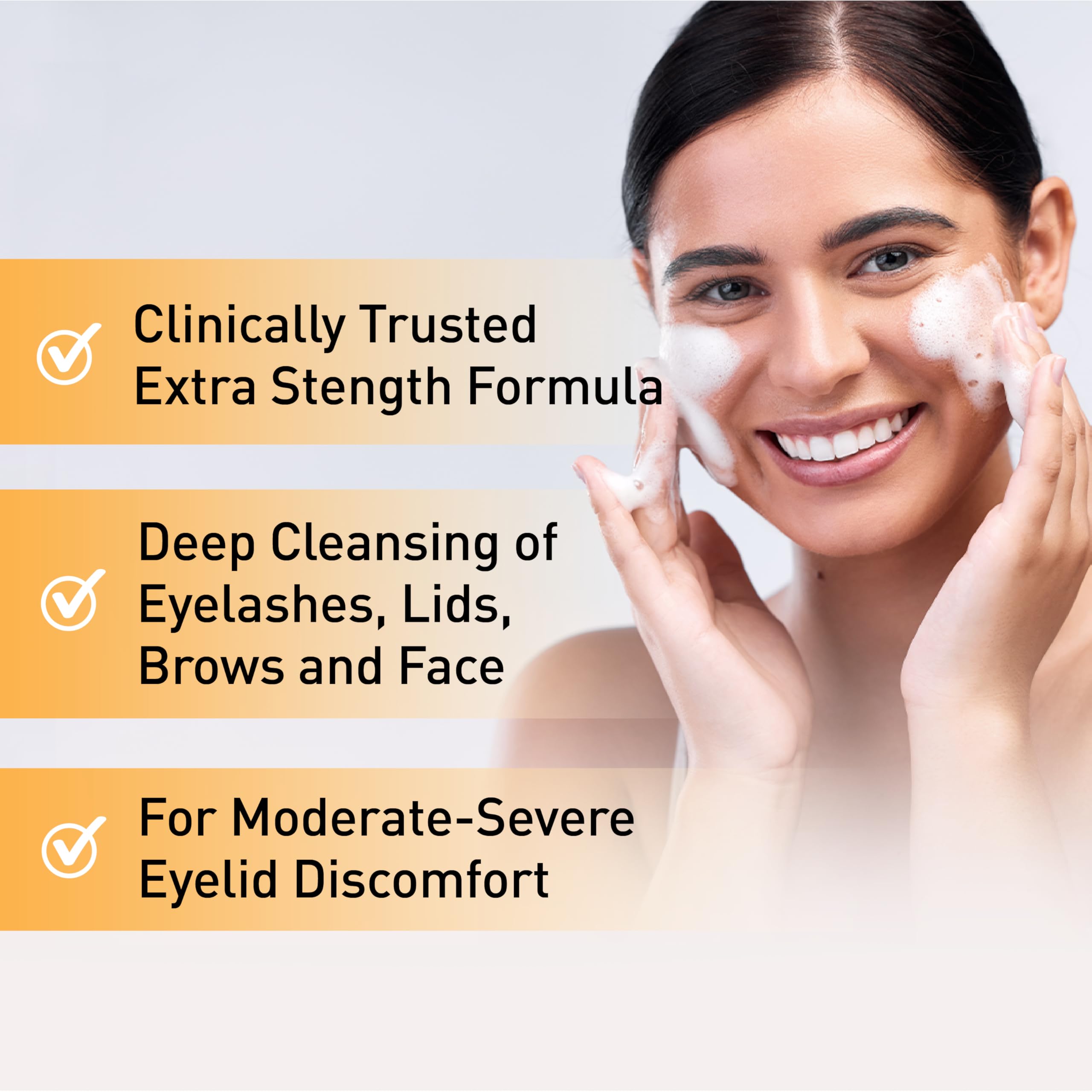 OCuSOFT Oust Demodex Foam Cleanser - Extra Strength - Foaming Cleanser for Eyelids & Eyelashes with Tea Tree Oil OCuSOFT buy supplements canada