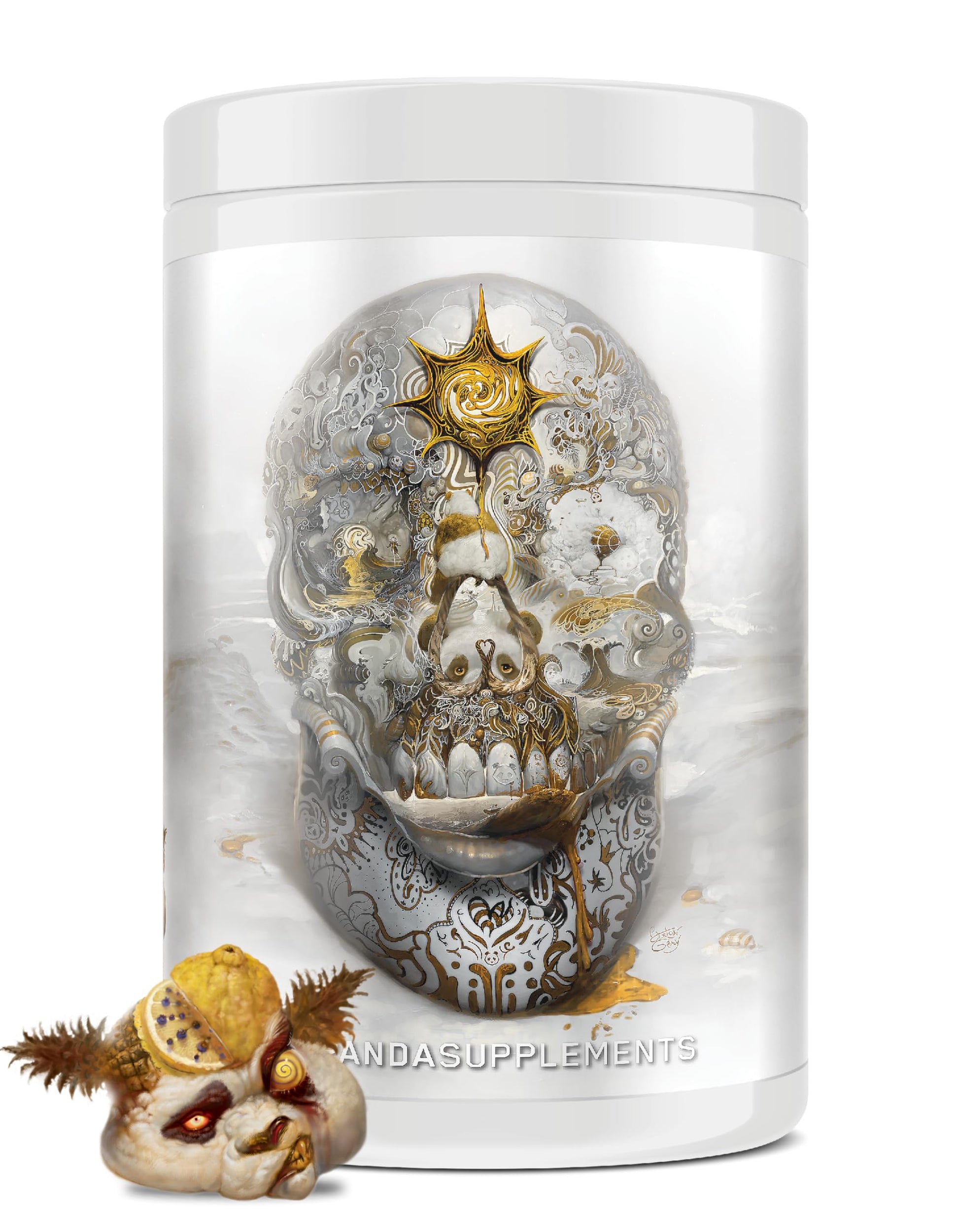 Underground Bio Labs/Panda Supps Skull High Stim/Nootropic Pre-Workout,Lion's Mane Underground Bio Labs buy supplements canada